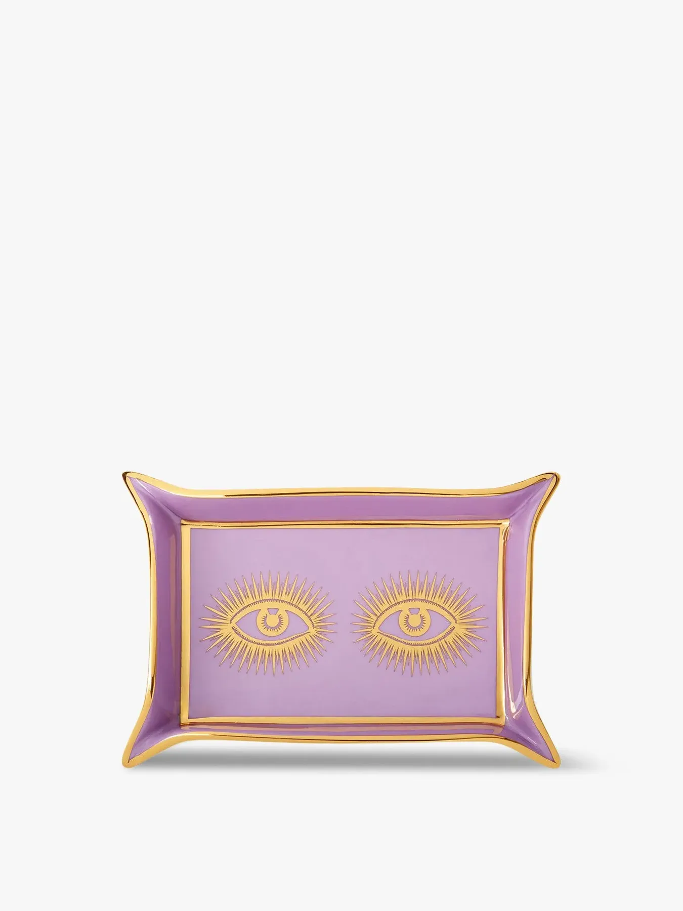 Eyes Valet Tray - Amethyst, Porcelain image