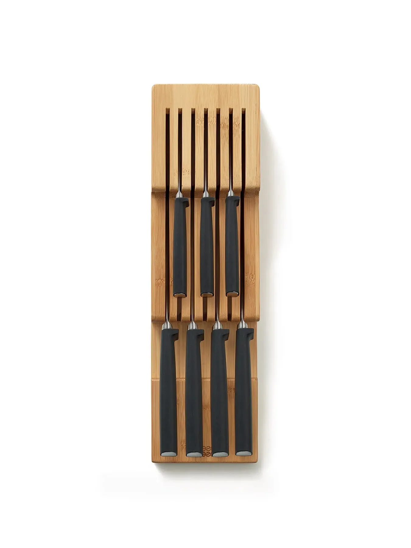 2-Tier Knife Organiser - Bamboo