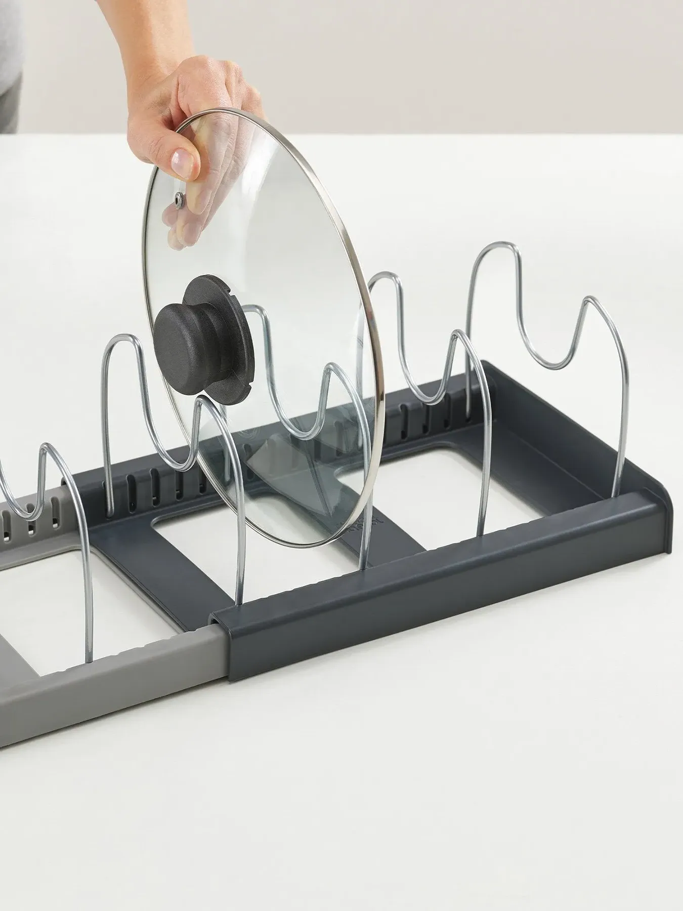 Expanding Cookware Organiser - Grey