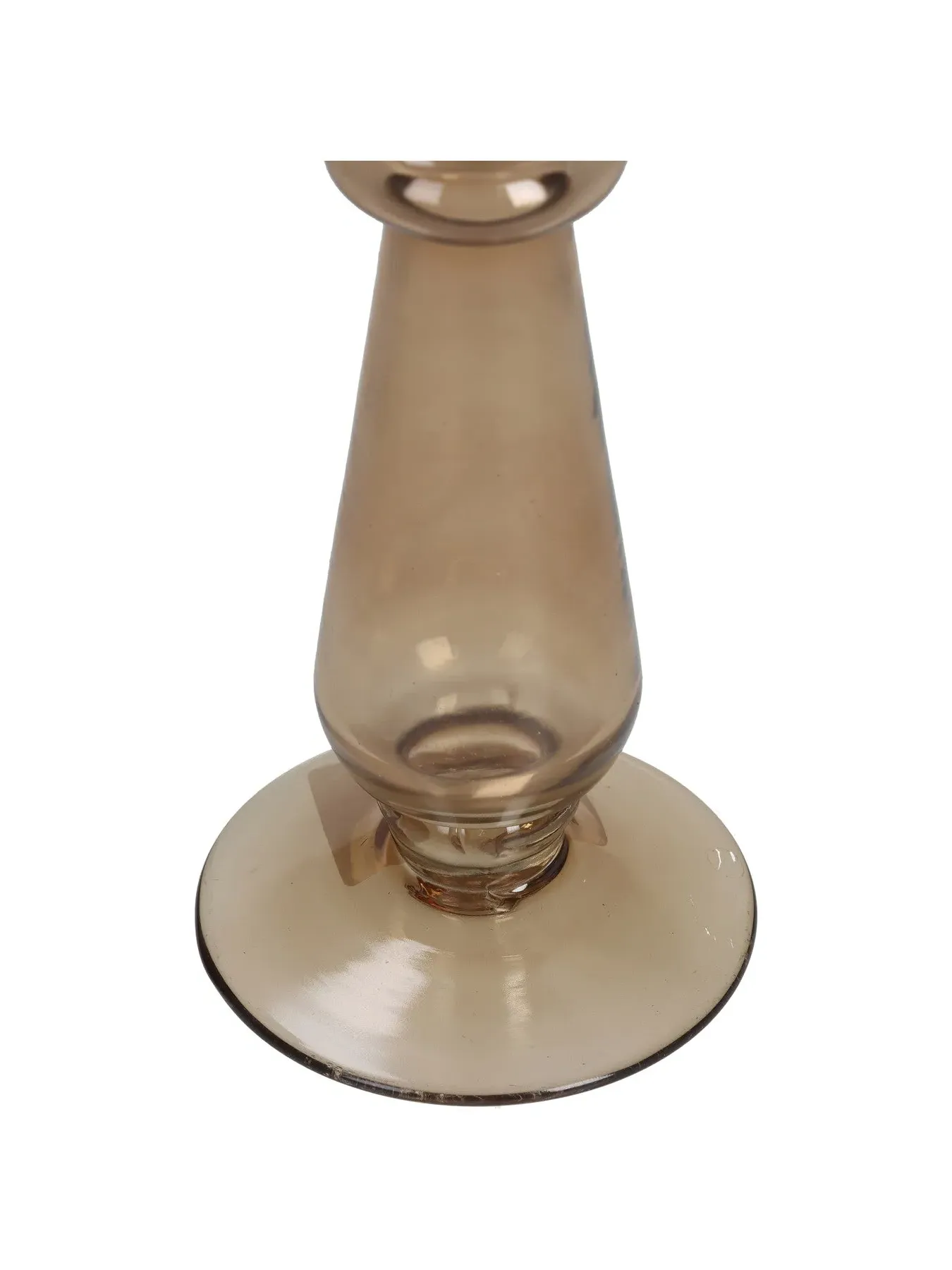Candle Stick Holder - Brown