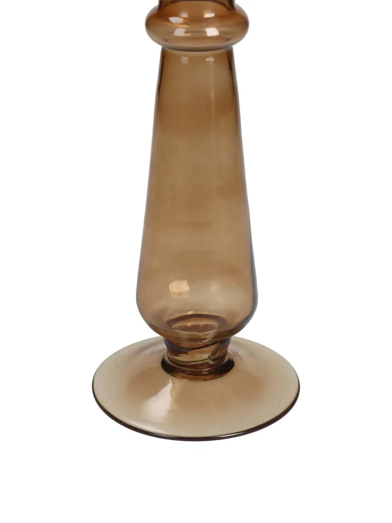 Candle Stick Holder - Brown