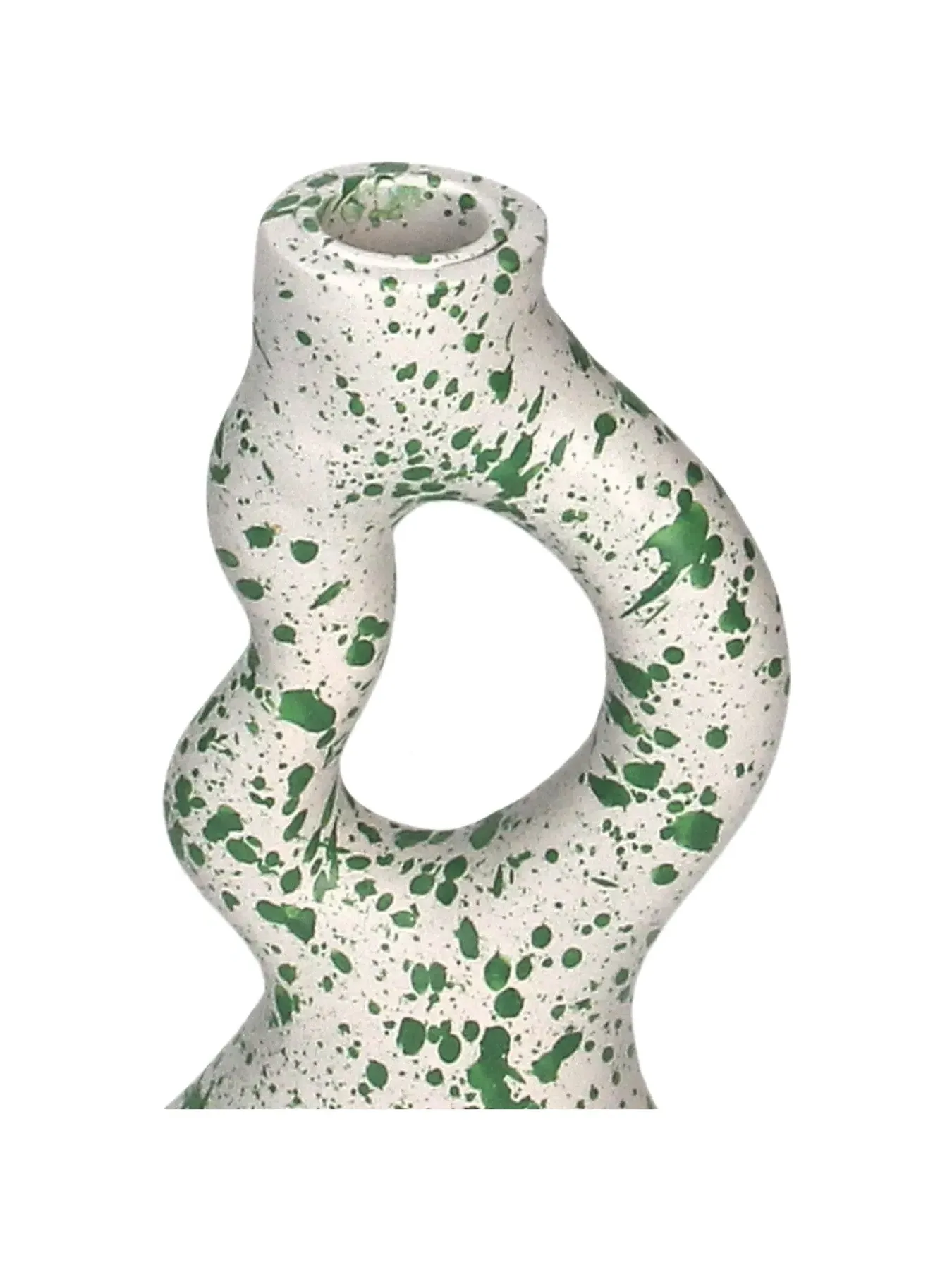 Organic Candle Stick - White, Polyresin