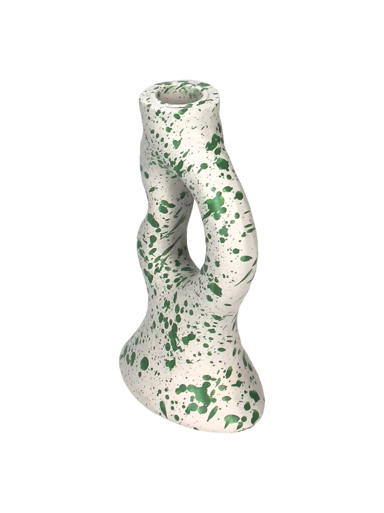 Organic Candle Stick - White, Polyresin