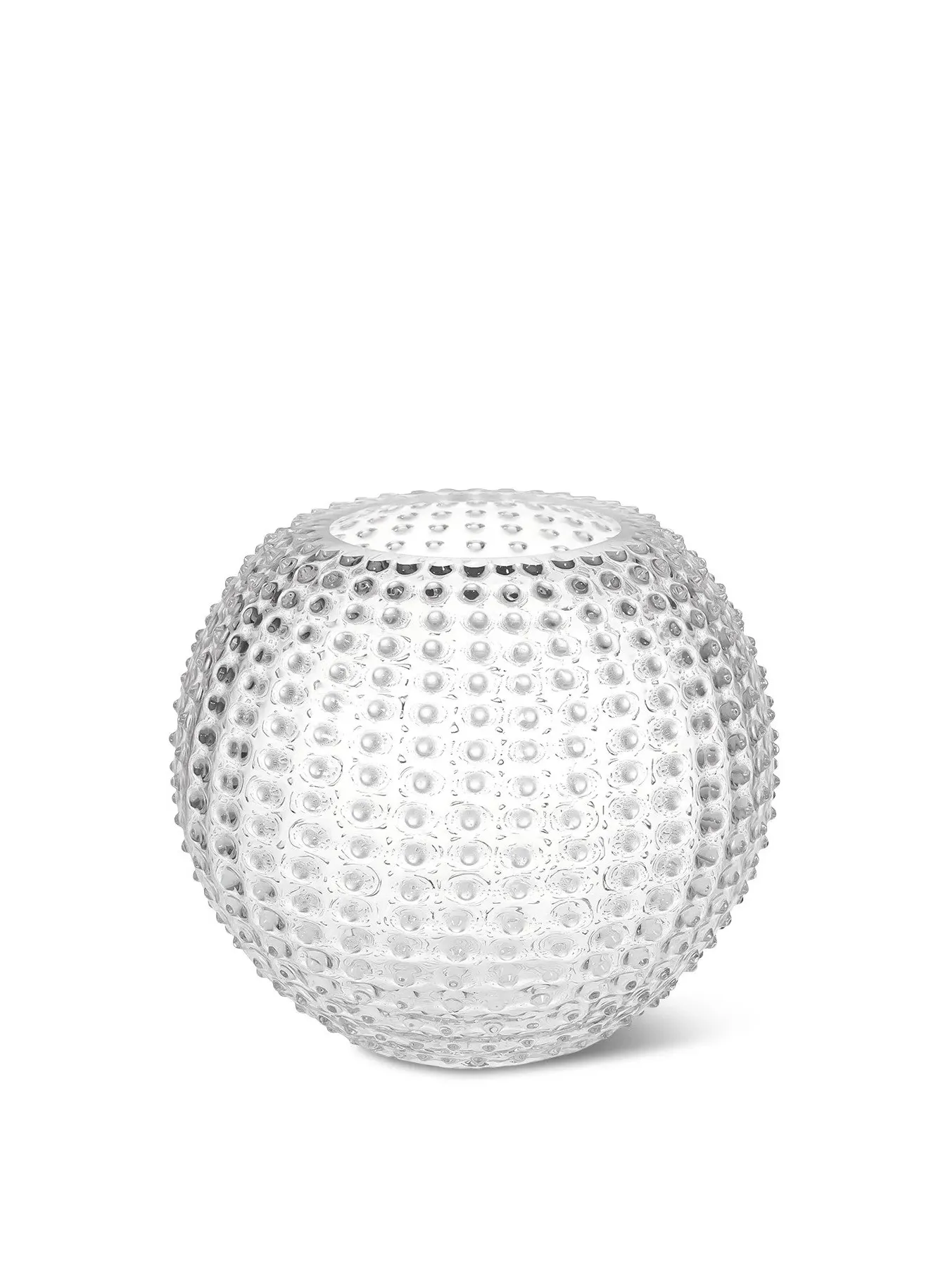 Hobnail Vase - Clear, Crystal Glass image
