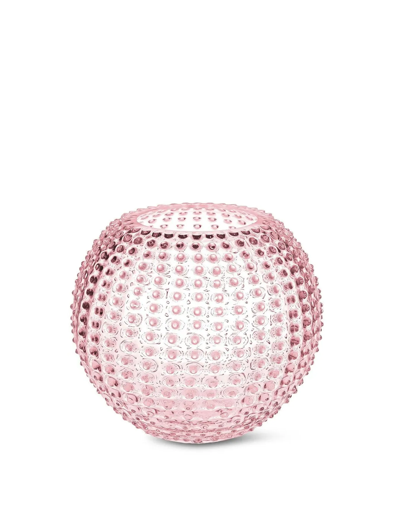 Hobnail Vase - Rosaline, Glass image