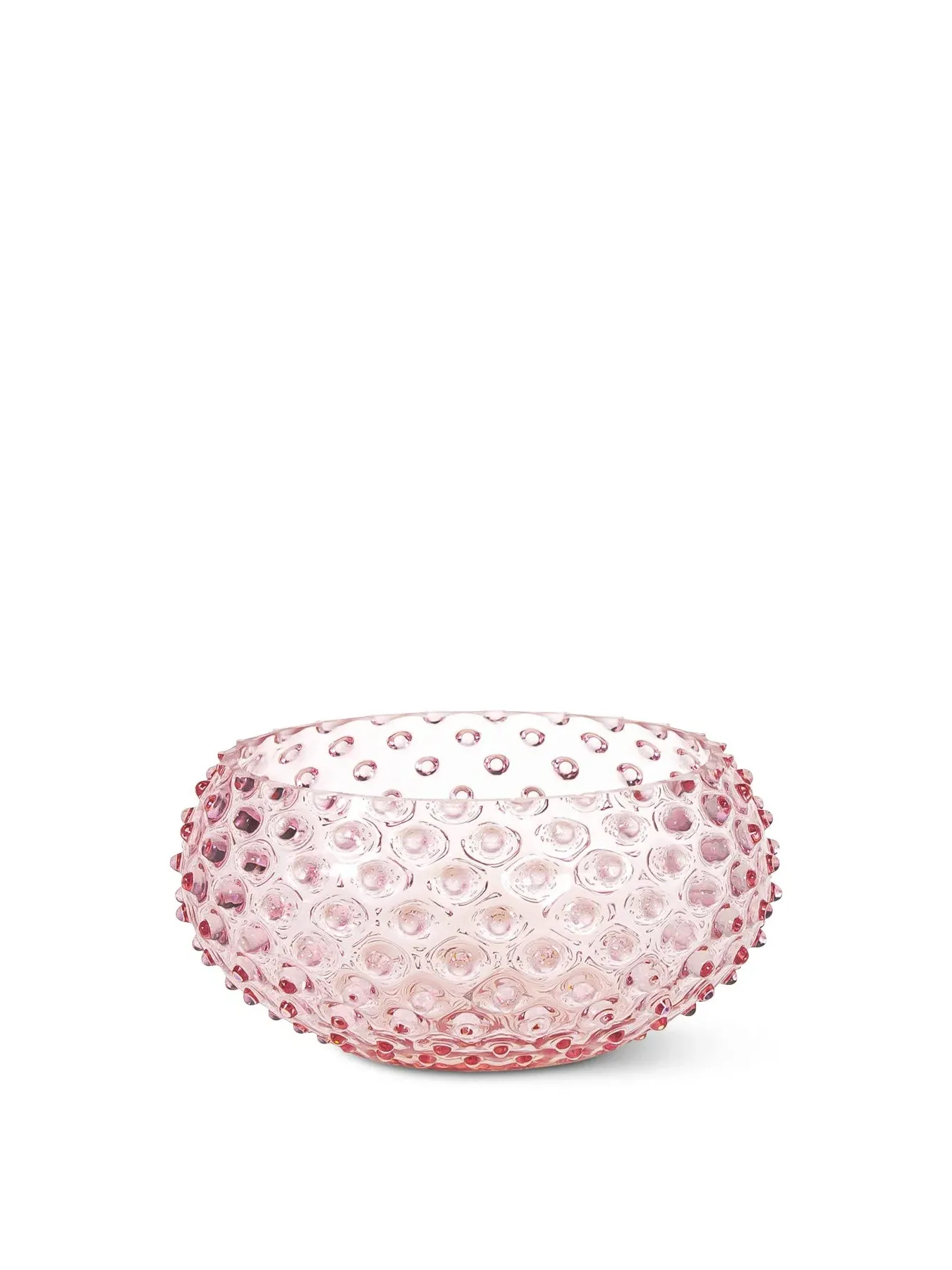 Large Hobnail Bowl - Rosaline, Crystal Glass image