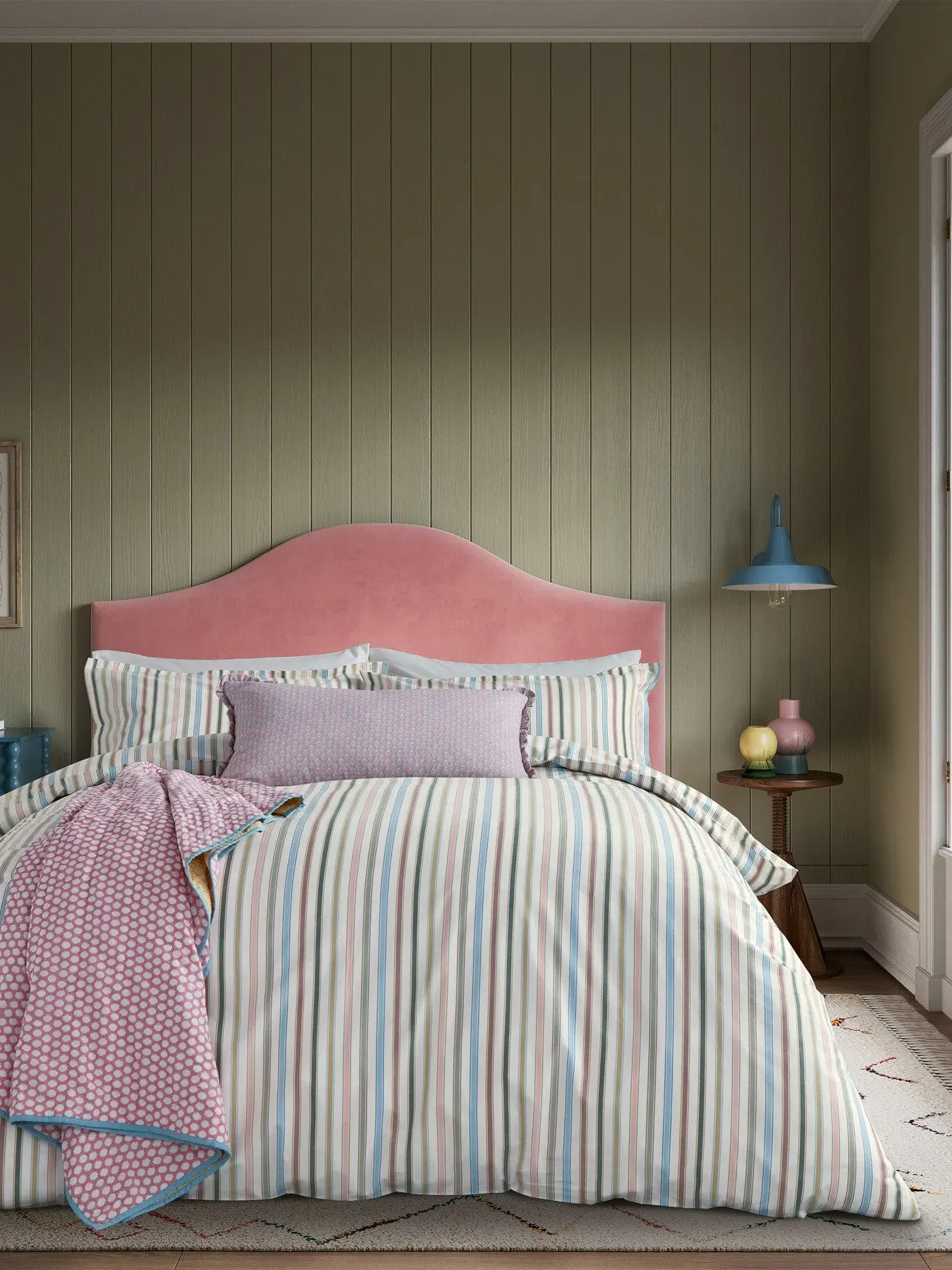 Double Barrow Stripe Cover Set - Multi image