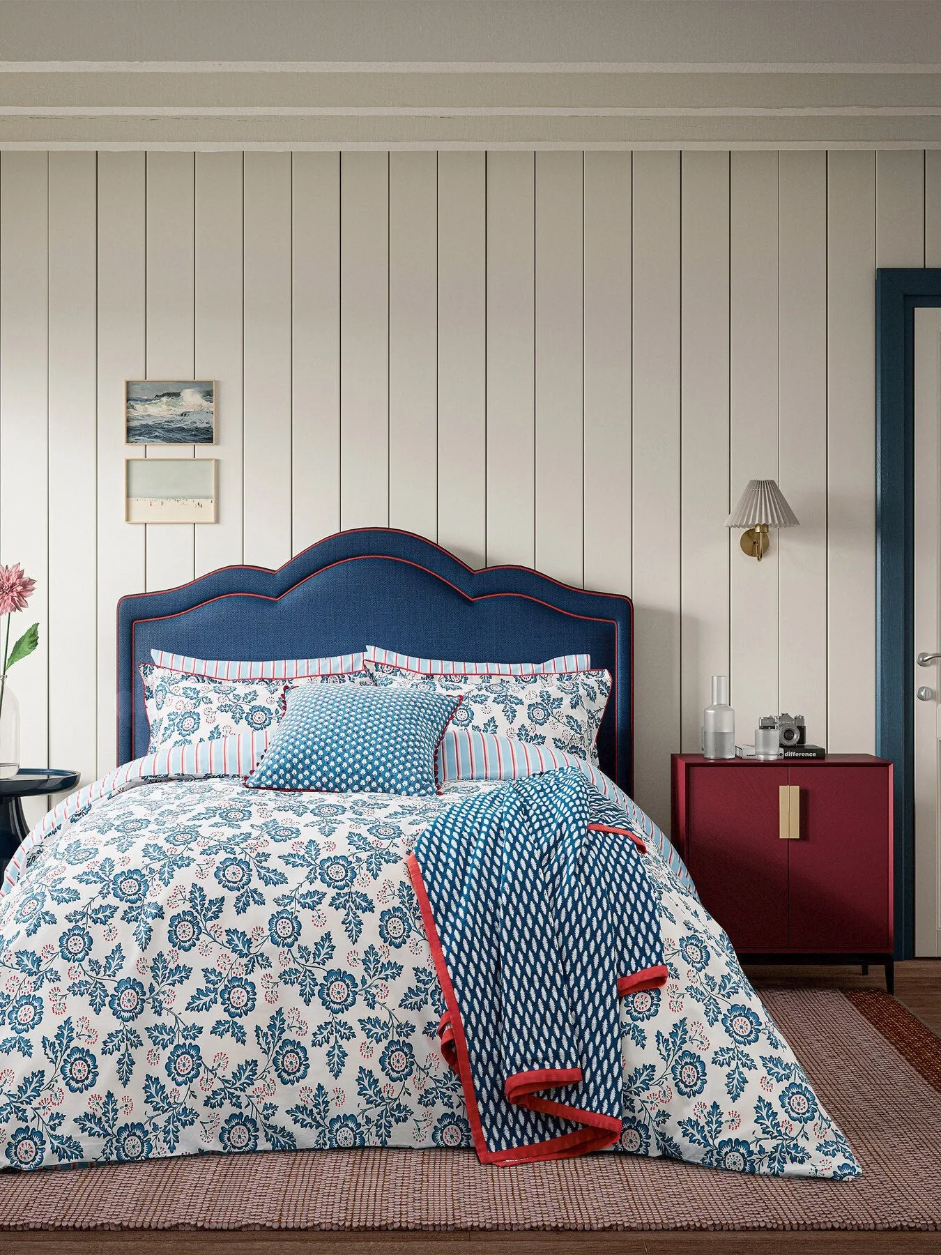 King River Cover Set - Blue