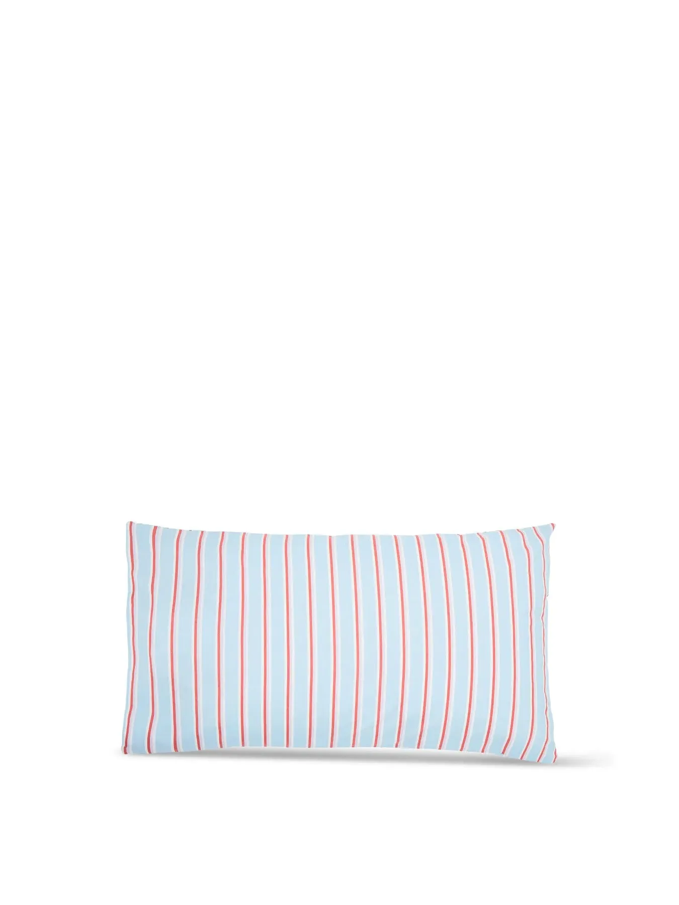 Pillowcase Pair with Floral Design - Blue image