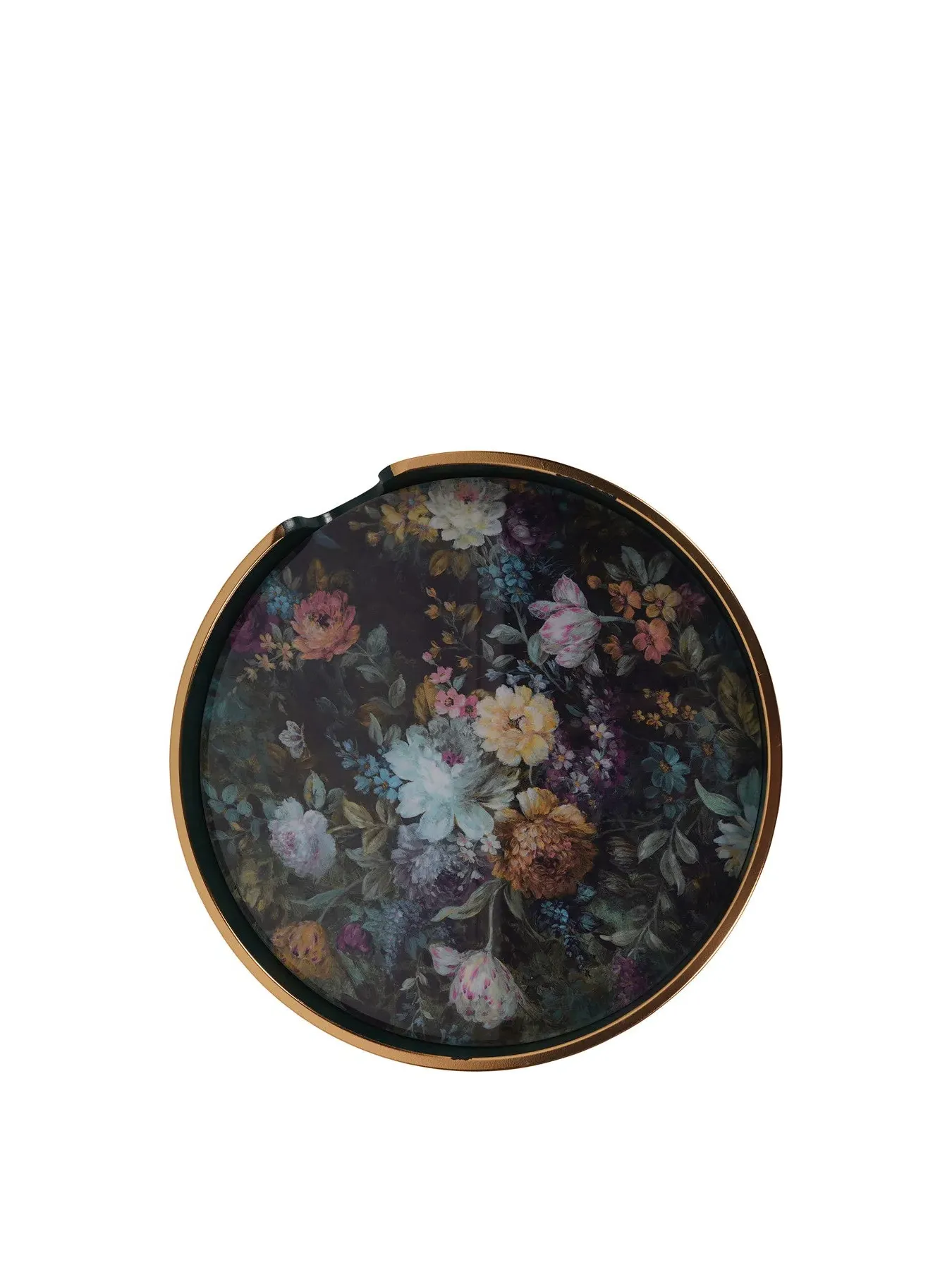 Set of 4 Placemats with Holder - Multi, Floral