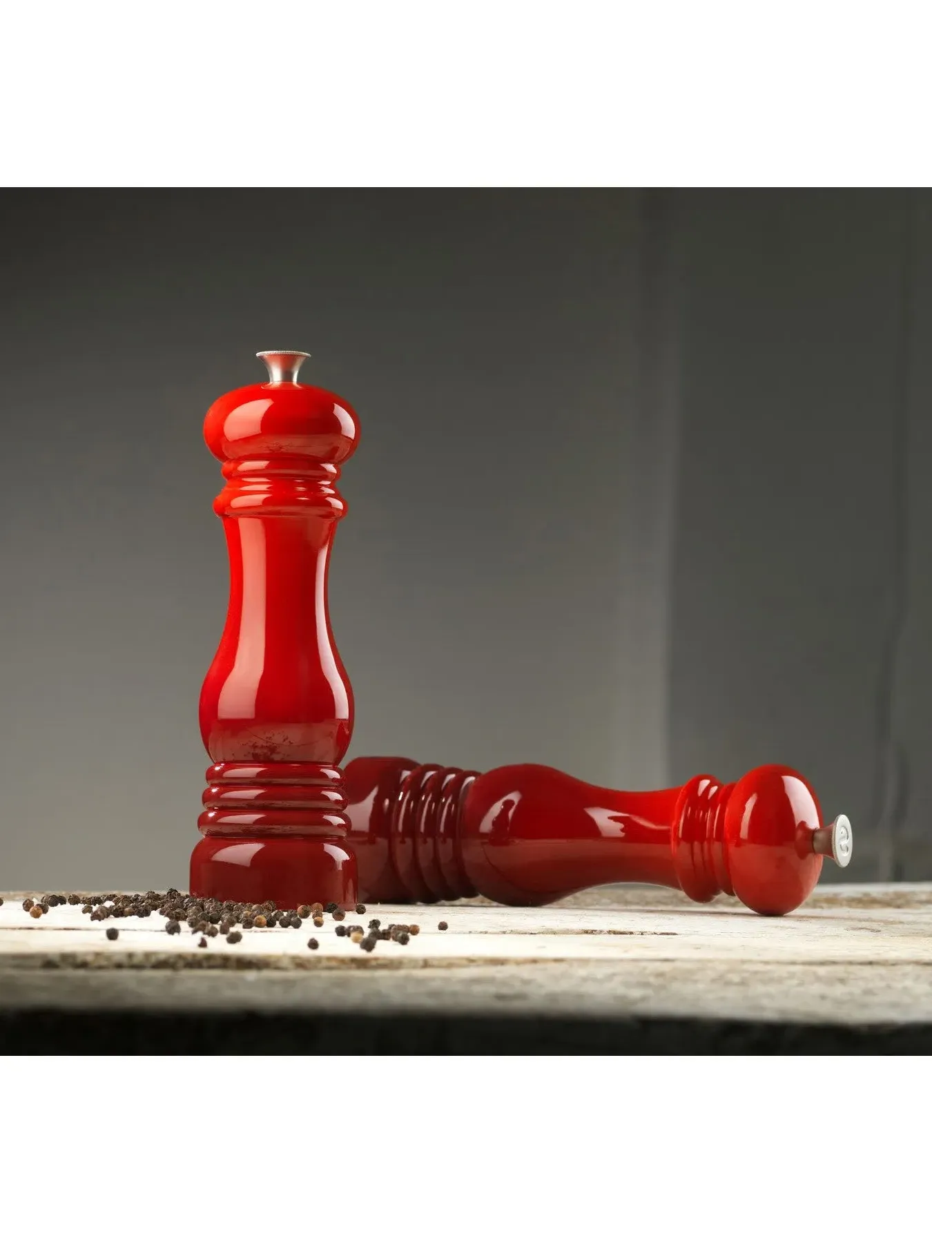 21cm Pepper Mill - Cerise, Cast Iron