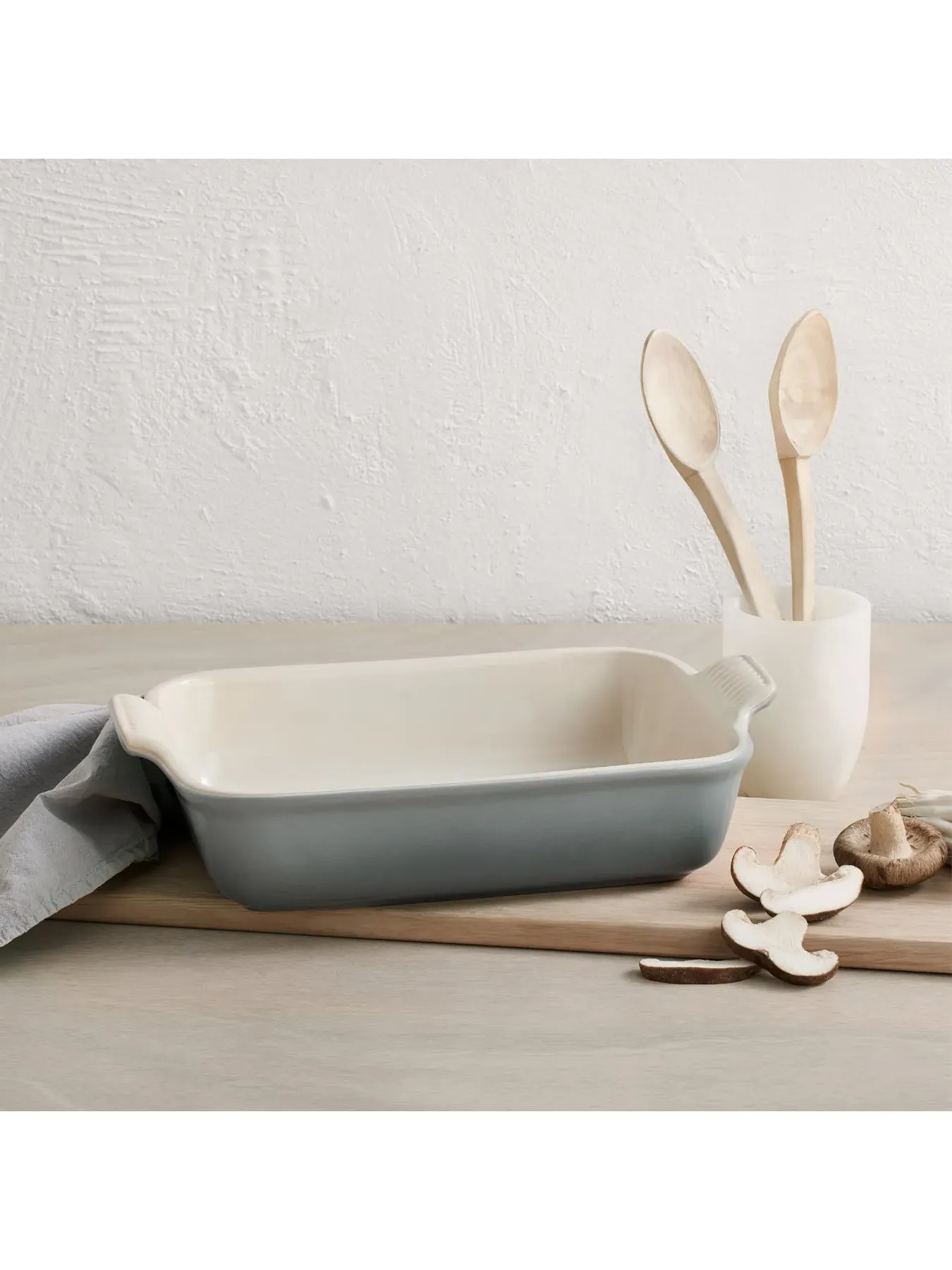 32cm Rectangular Baking Dish - Sea Salt, Stoneware