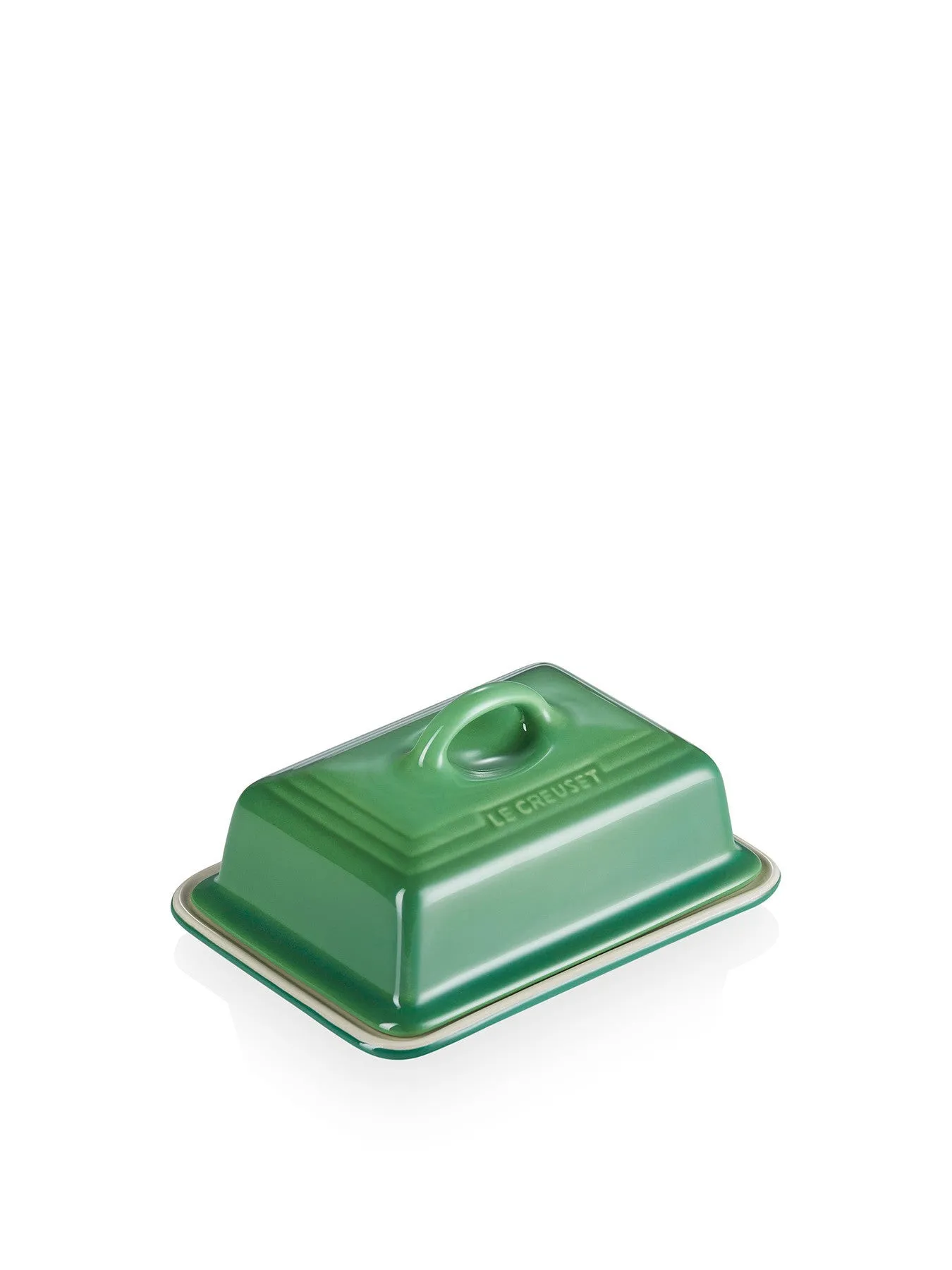 Butter Dish - Bamboo Green, Stoneware