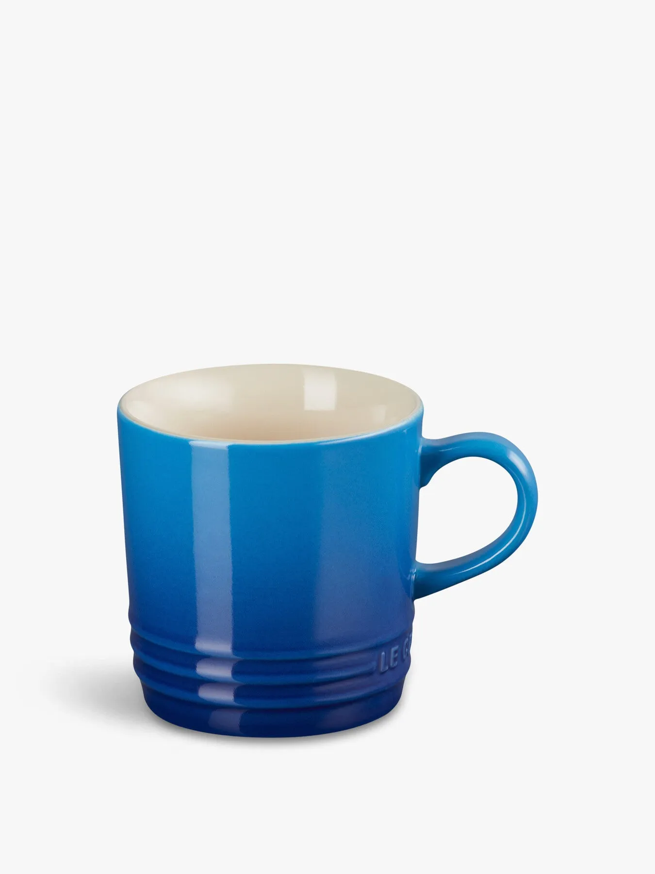 Cappuccino Mug - Azure Blue, Stoneware image