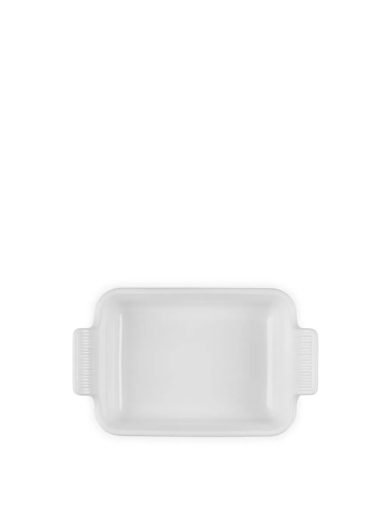 Large Rectangular Baking Dish - White, Ceramic