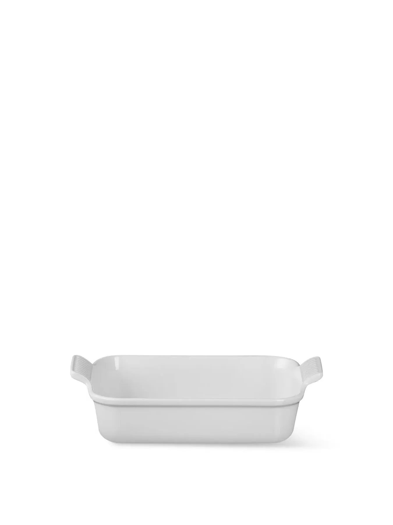 Large Rectangular Baking Dish - White, Ceramic