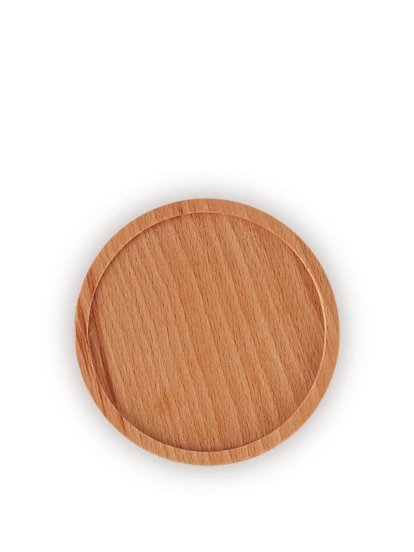 Medium Storage Jar with Wood Lid - Black