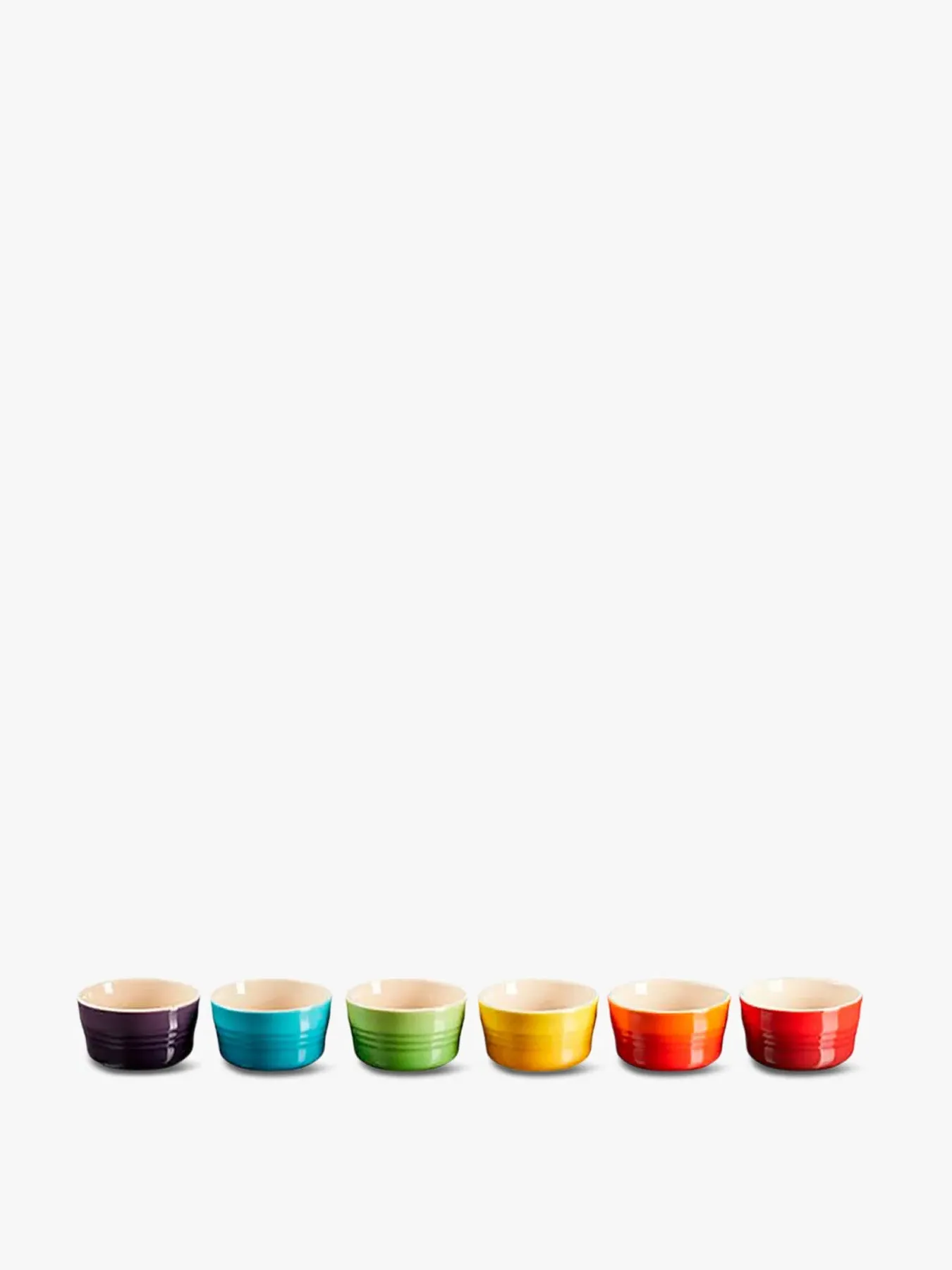 Mini Ramekin Set of 6 - Assorted, Stoneware image