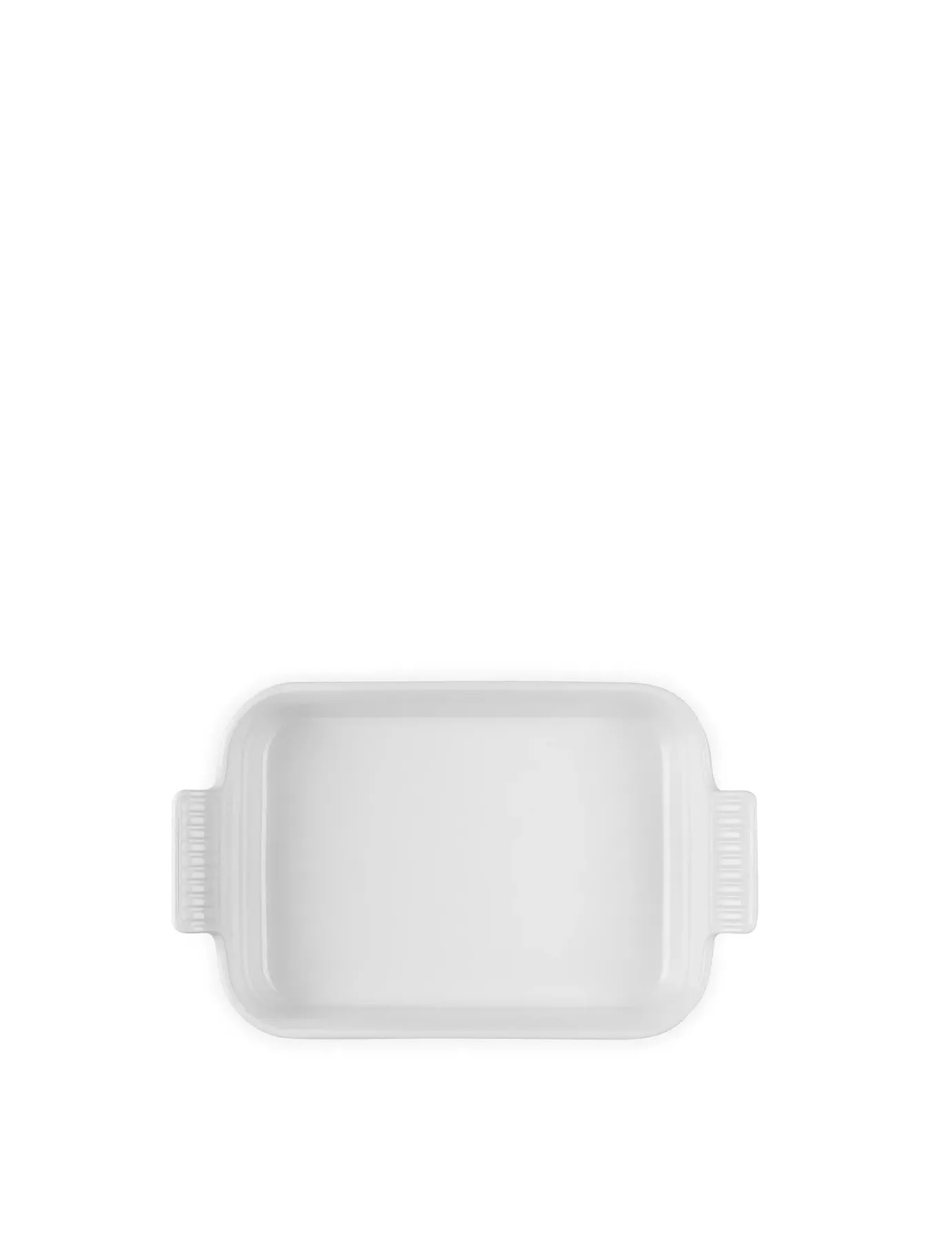 Small Rectangular Baking Dish - White, Ceramic