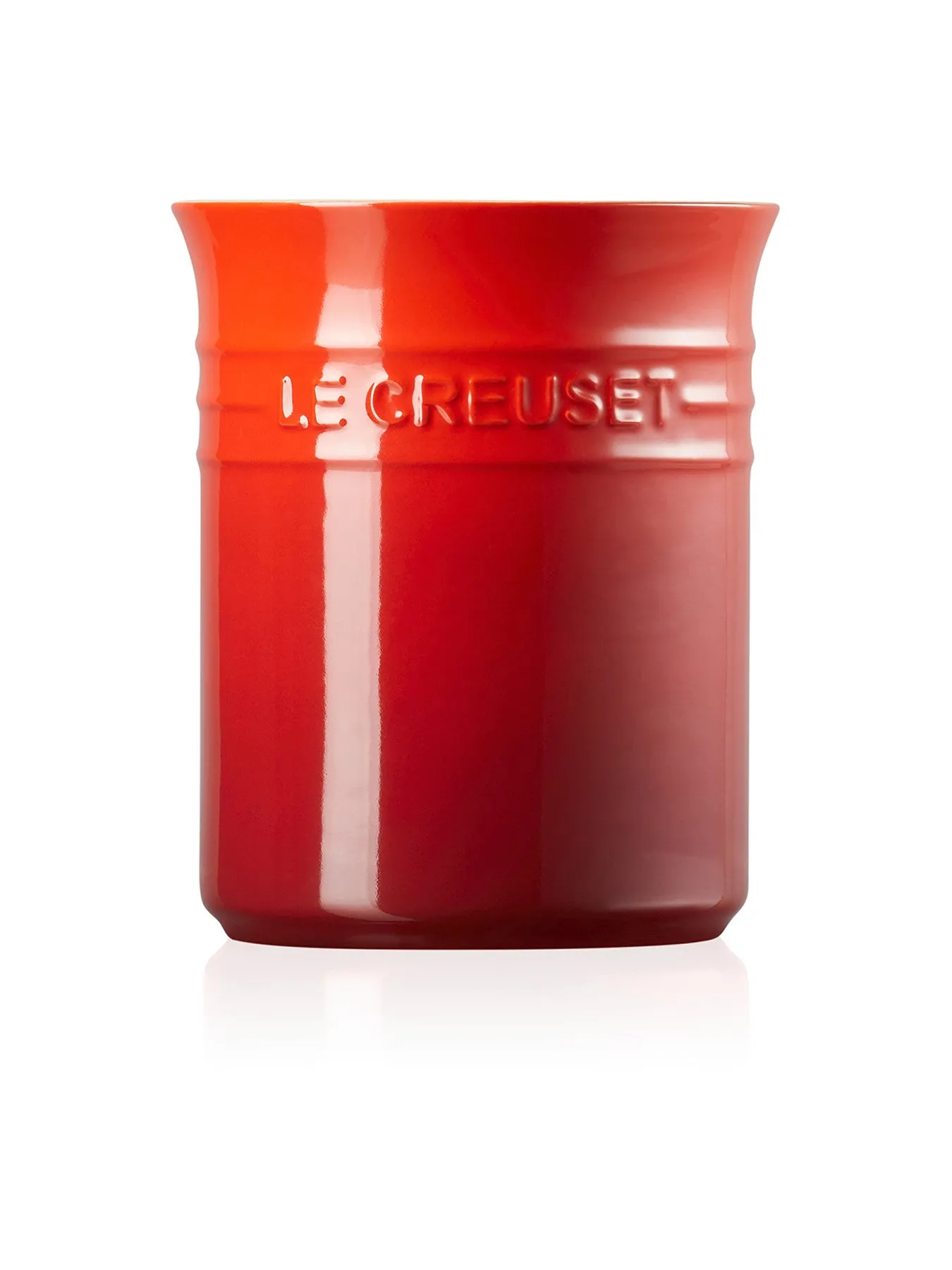 Small Utensil Jar - Cerise, Stoneware