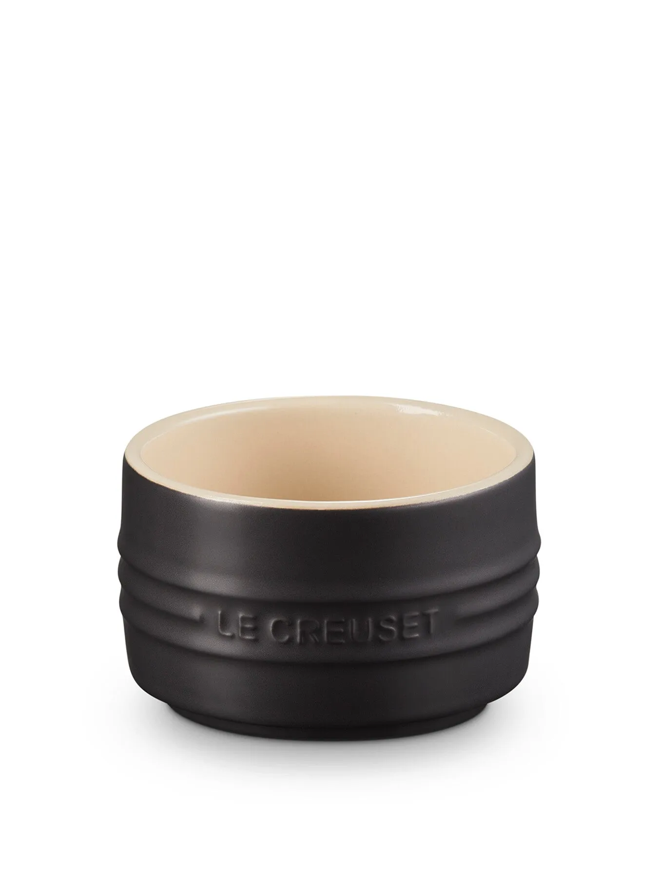 Stackable Ramekin - Black, Ceramic
