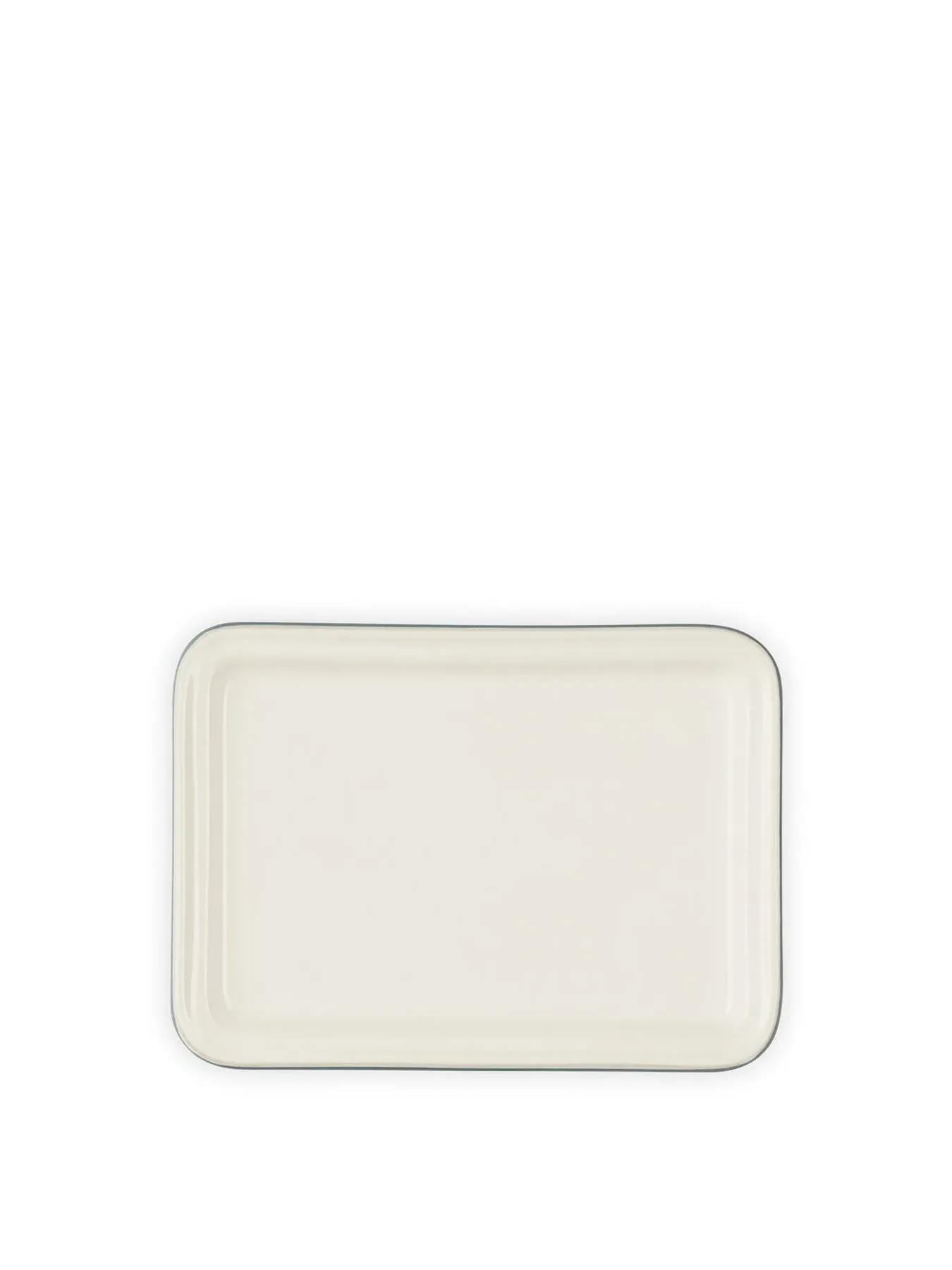 Stoneware Butter Dish - Sea Salt