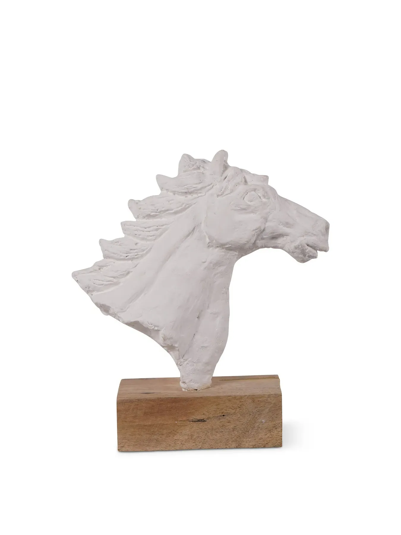 Abstract Horse Sculpture - White Natural image