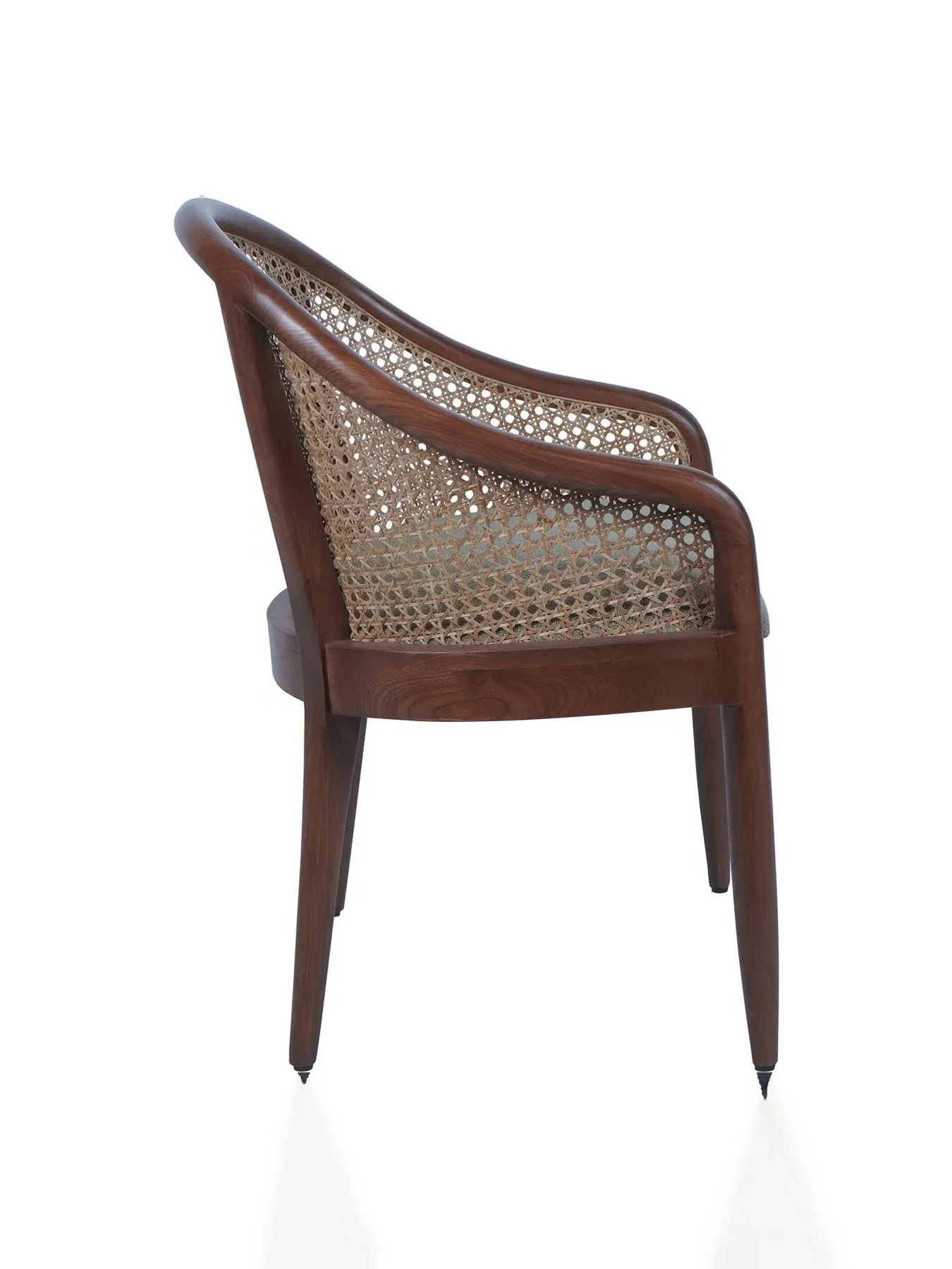 Armchair with Cane Detail - Brown, Oak