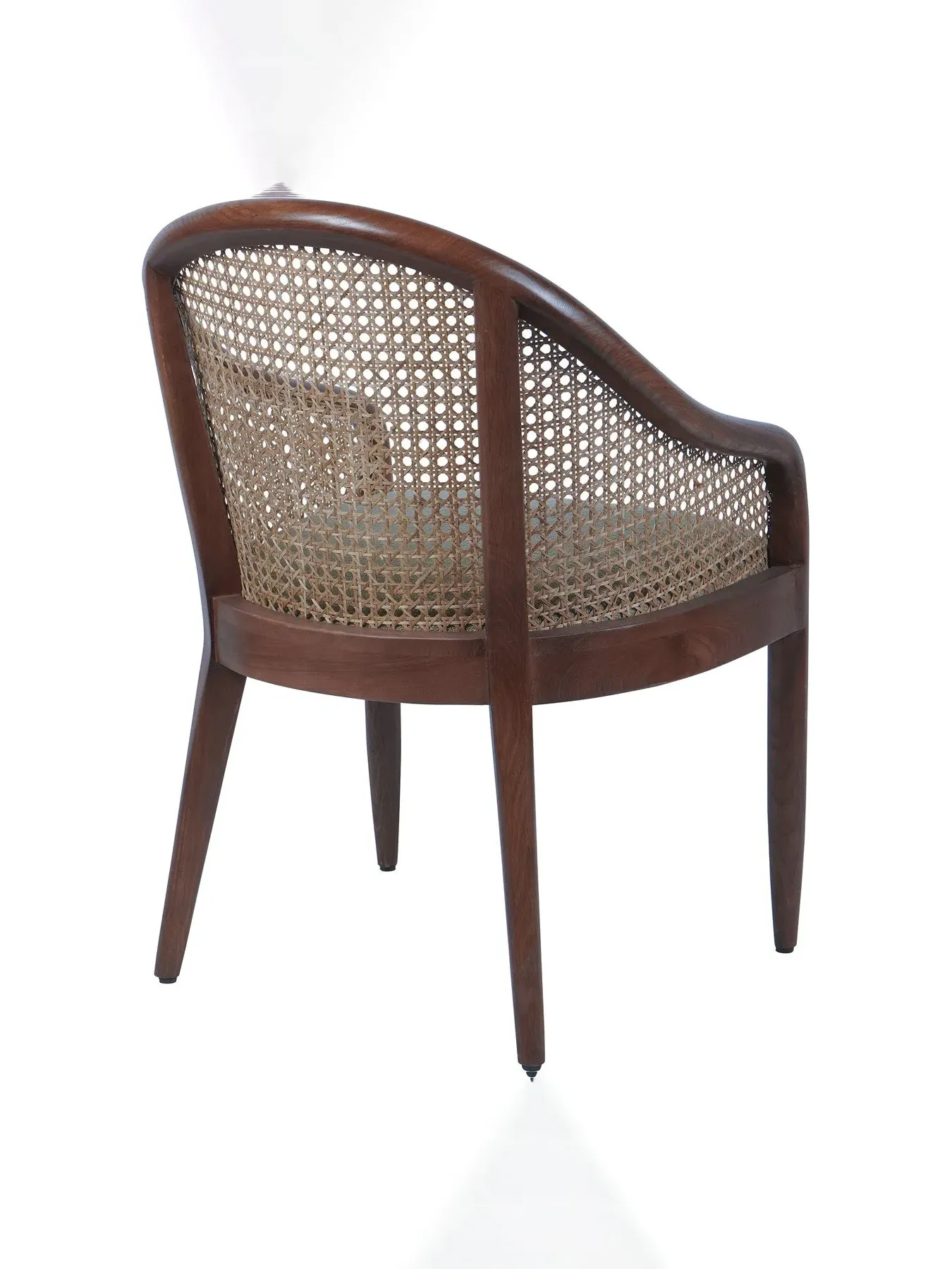 Armchair with Cane Detail - Brown, Oak