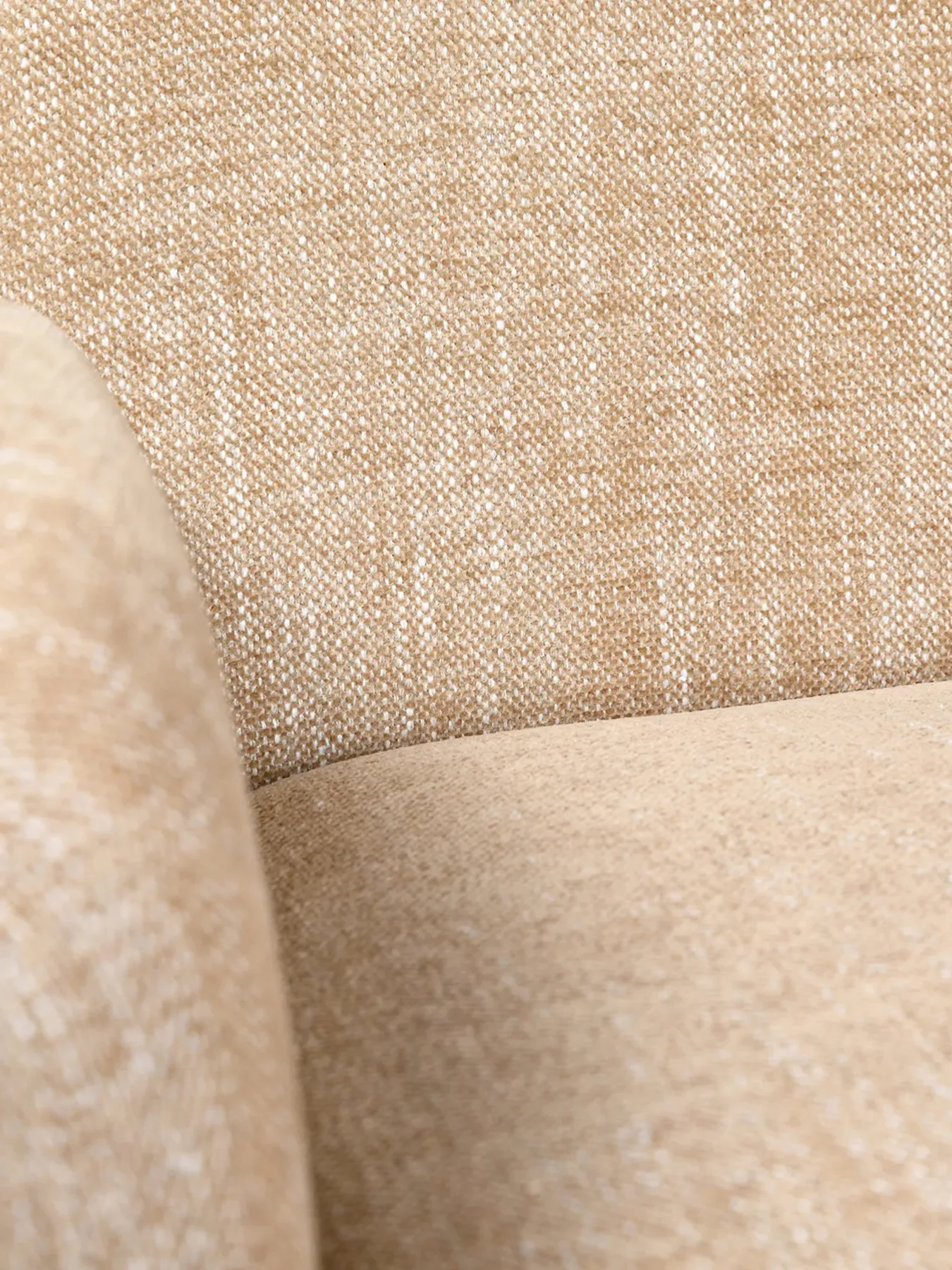Carver Dining Chair Upholstered - Beige