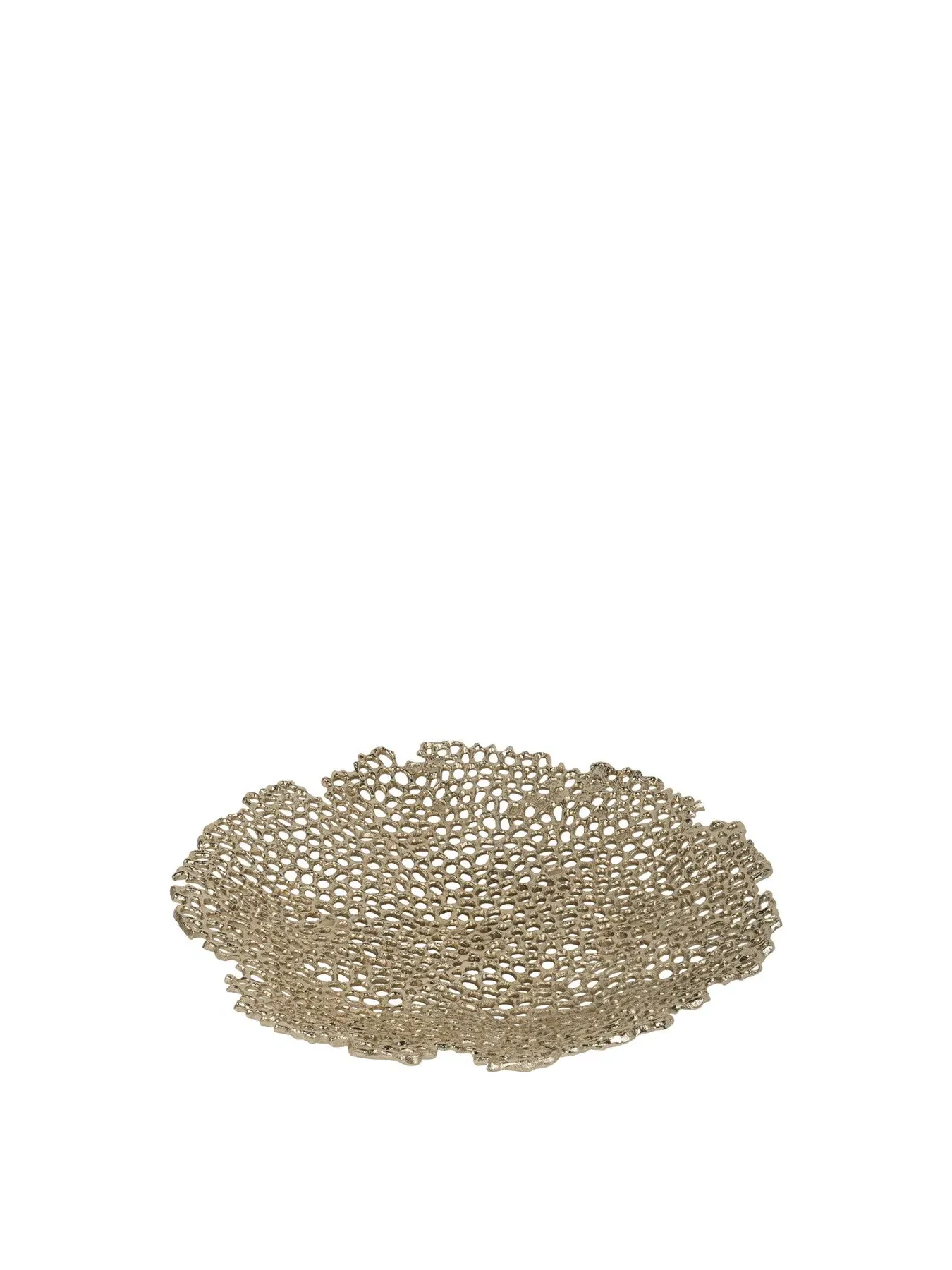 Cast Aluminium Platter - Gold