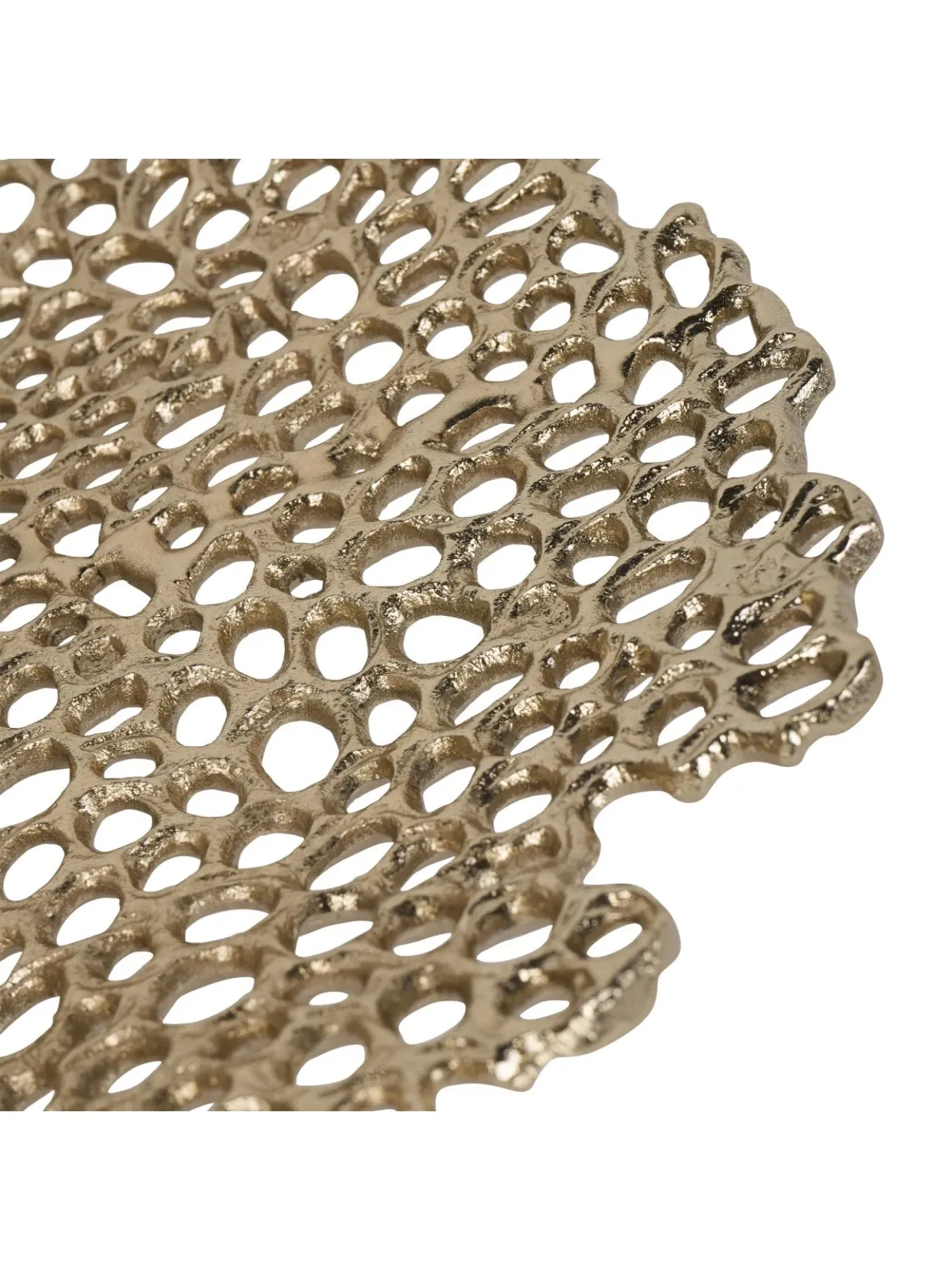 Cast Aluminium Platter - Gold