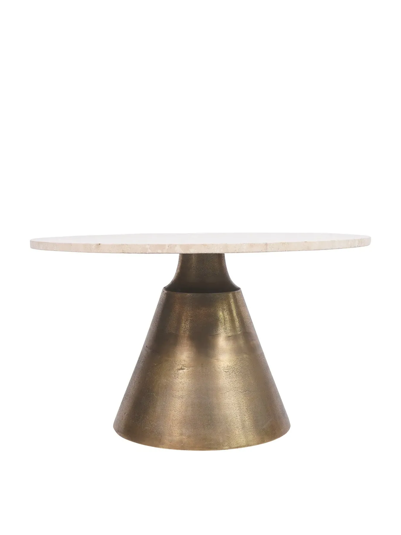 Coffee Table - Peach, Travertine