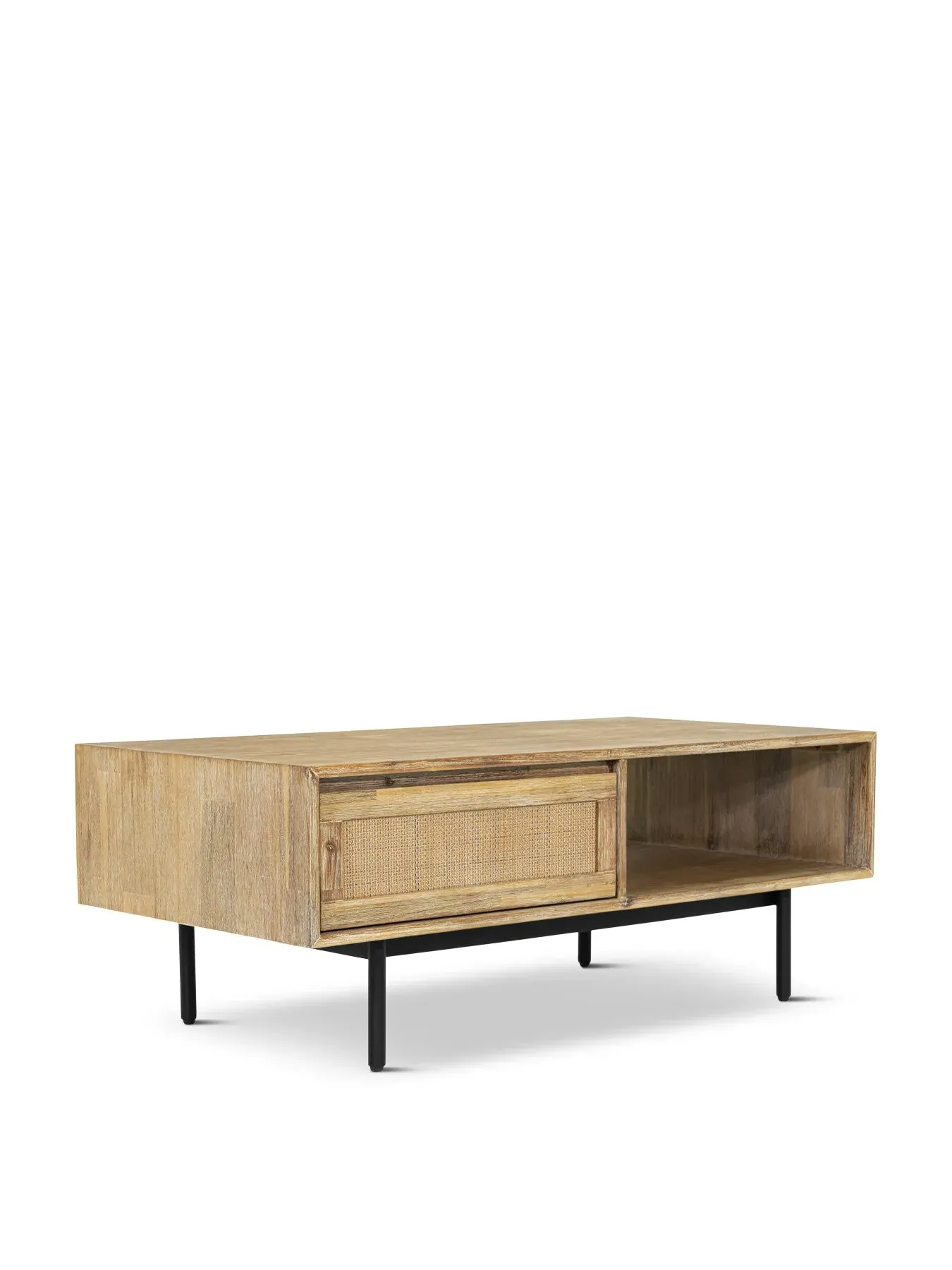 Coffee Table with Drawer - Natural, Acacia Wood image