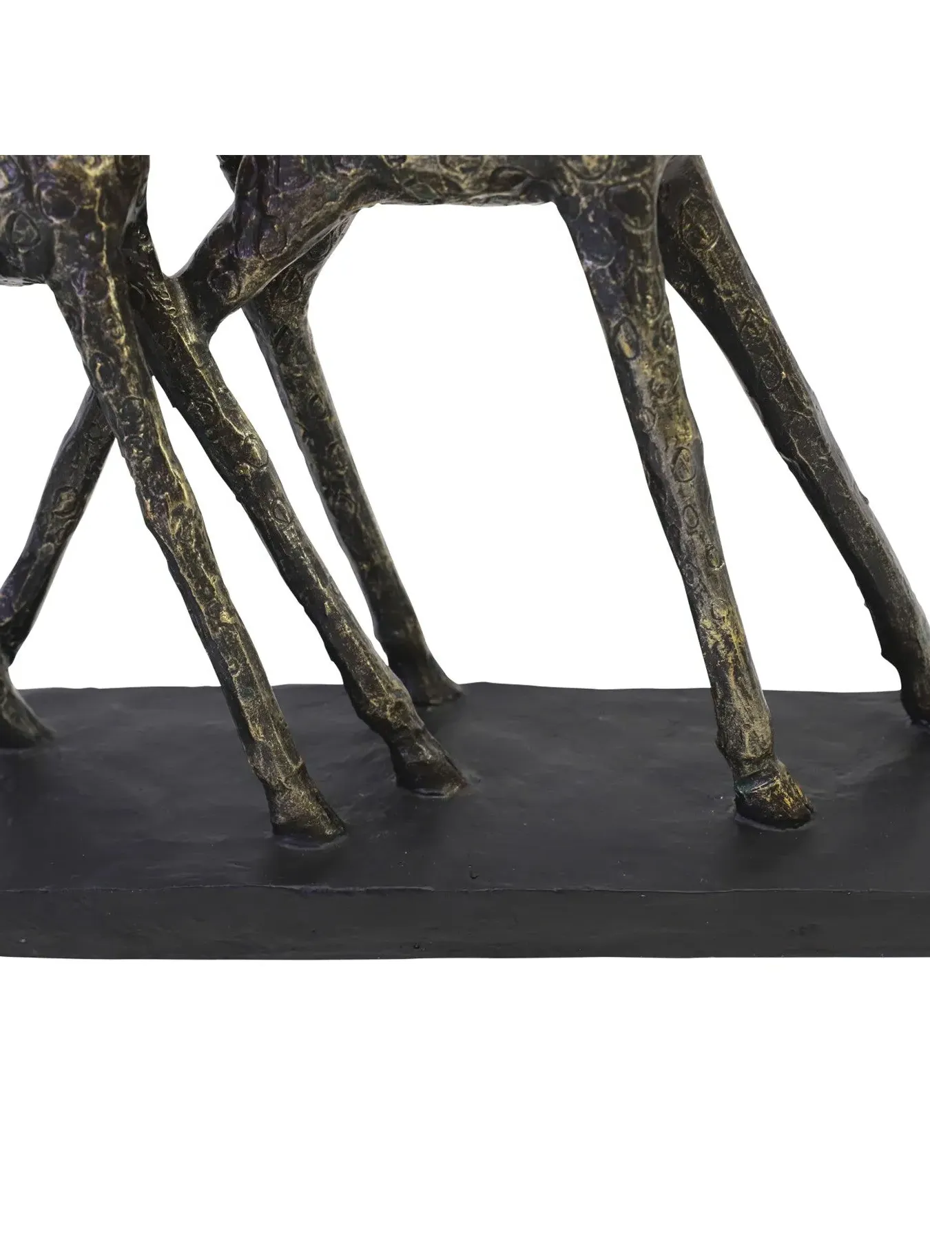 Family Giraffe Sculpture Set - Bronze