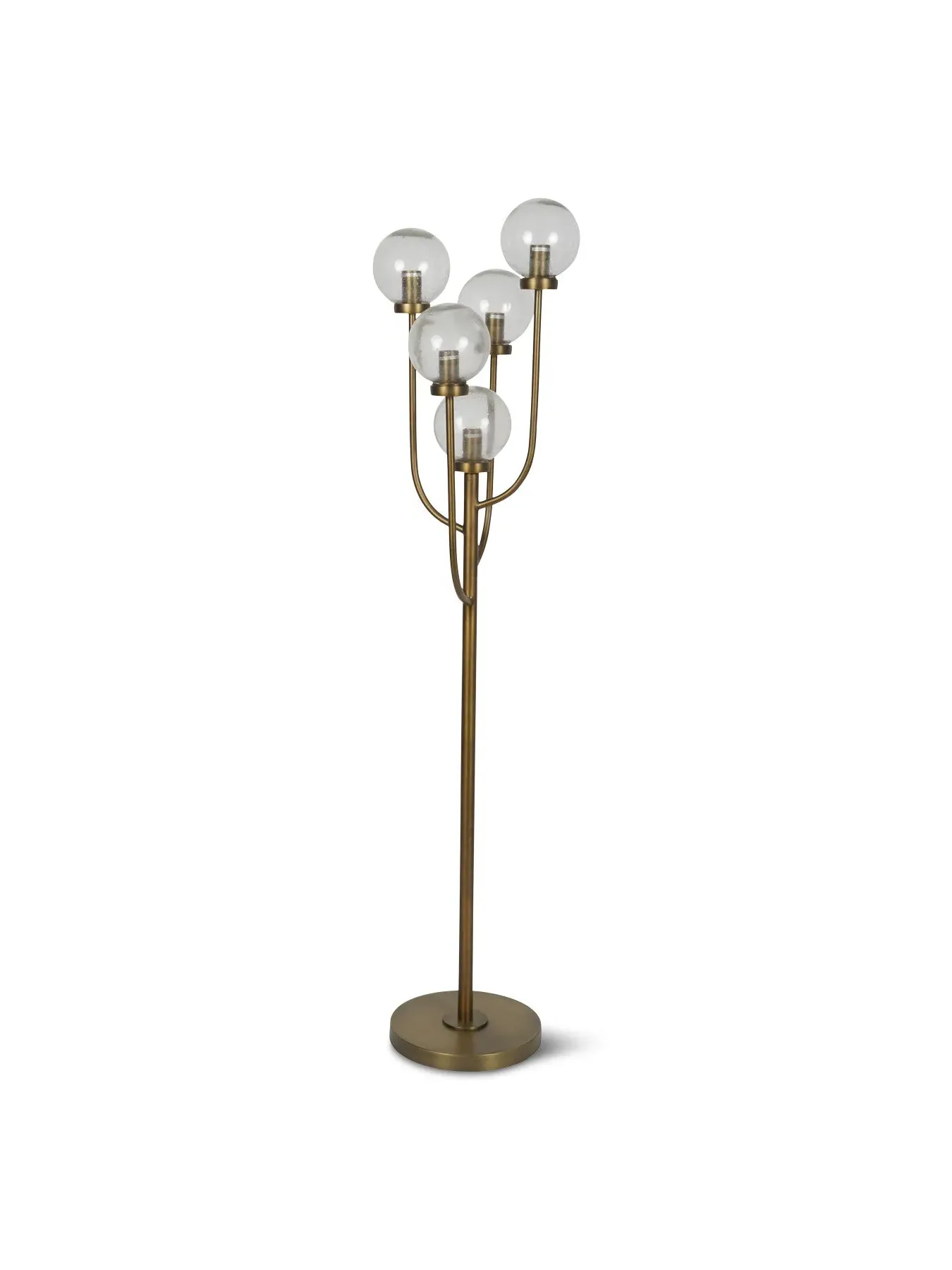 Five Globe Floor Lamp - Bronze, Metal image