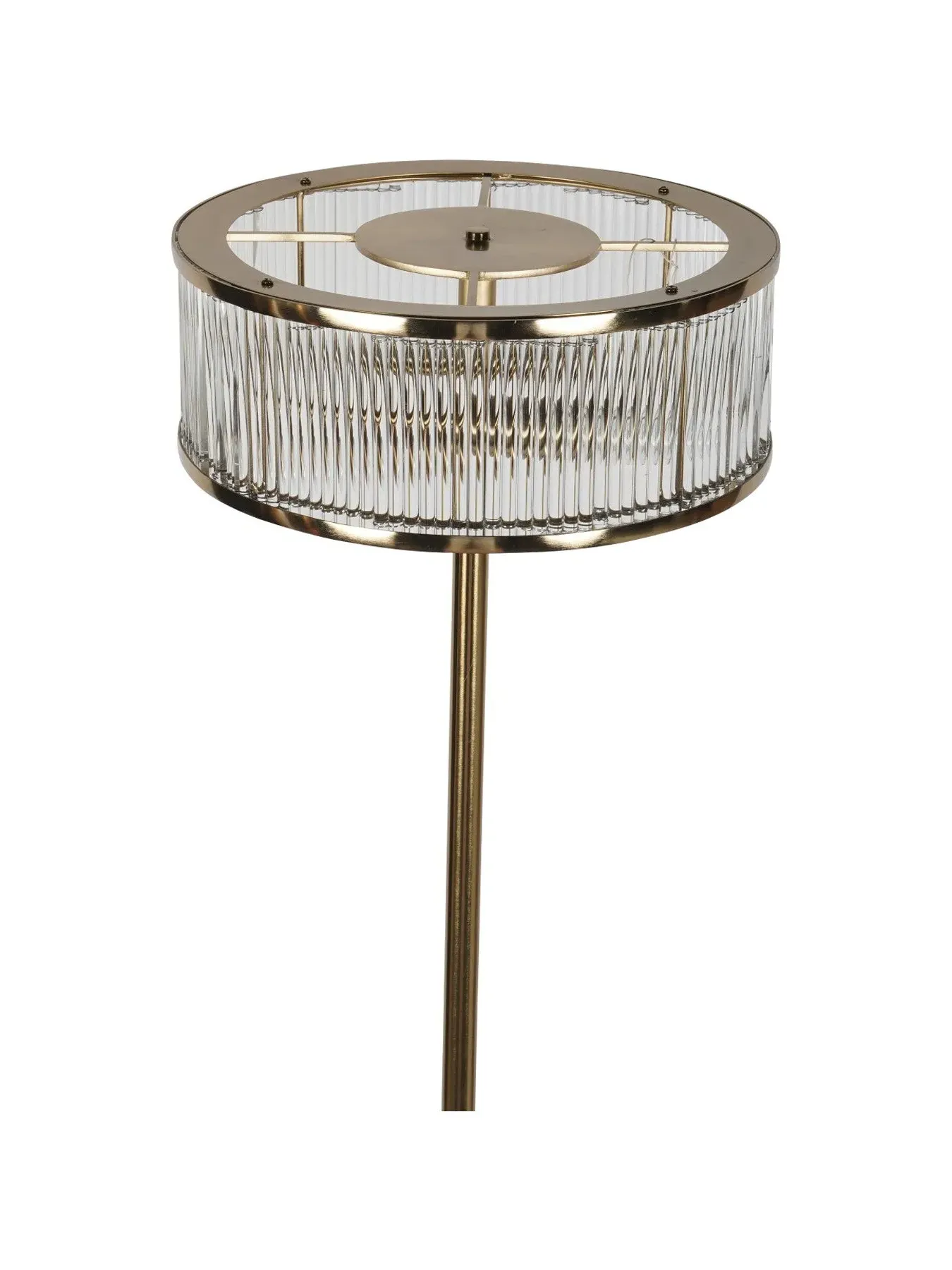 Floor Lamp with Tripod Base - Bronze, Metal