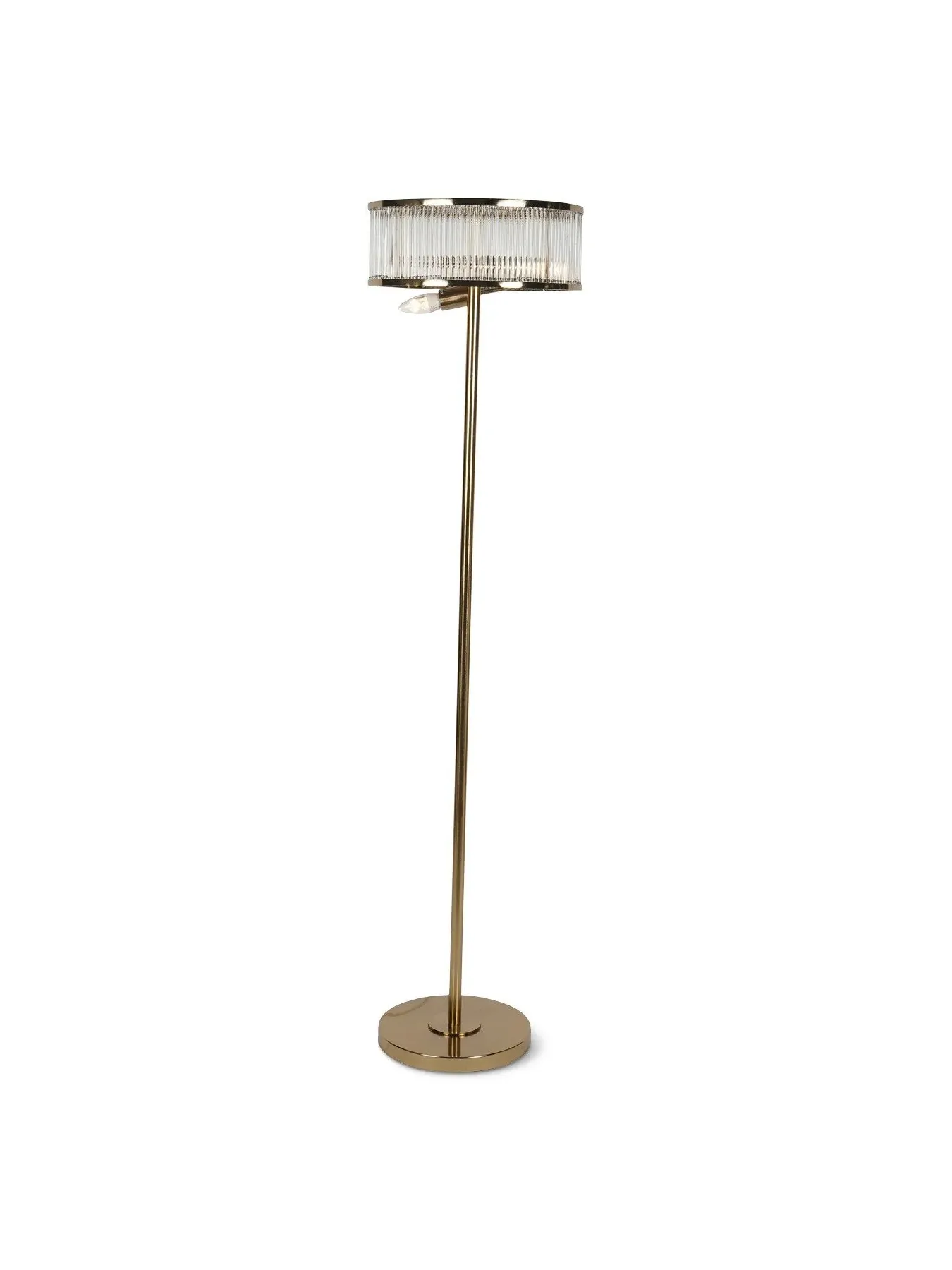 Floor Lamp with Tripod Base - Bronze, Metal image