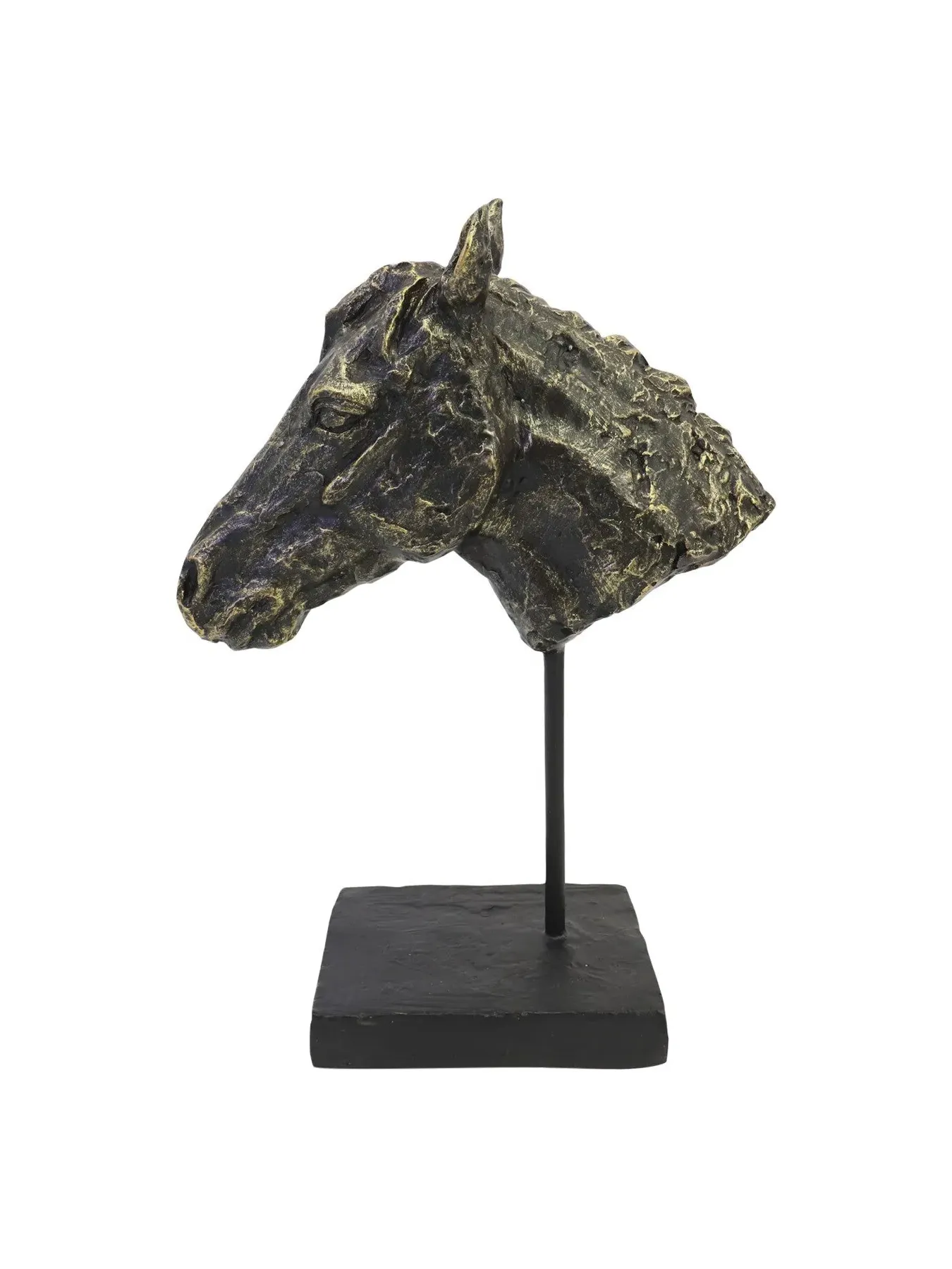 Horse Head Sculpture - Bronze