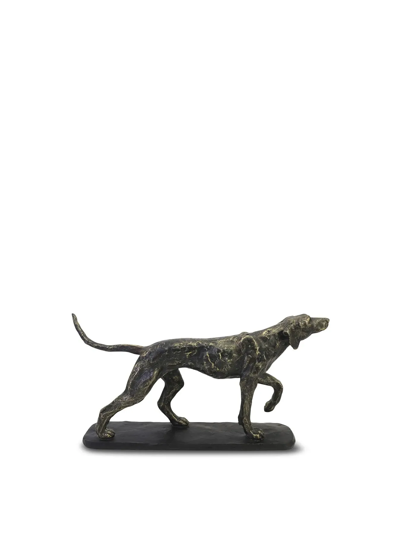 Hunter Dog Sculpture - Bronze image