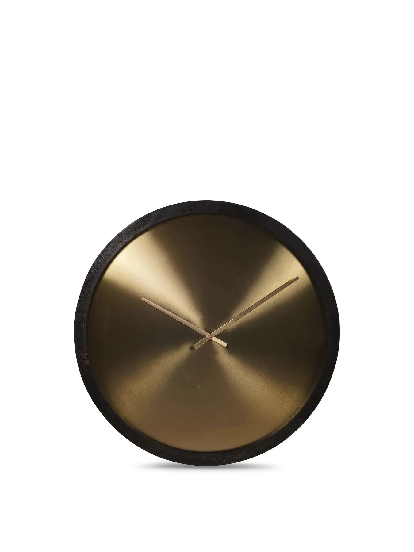 Large Wall Clock with Iron Dial - Multi, Wood image