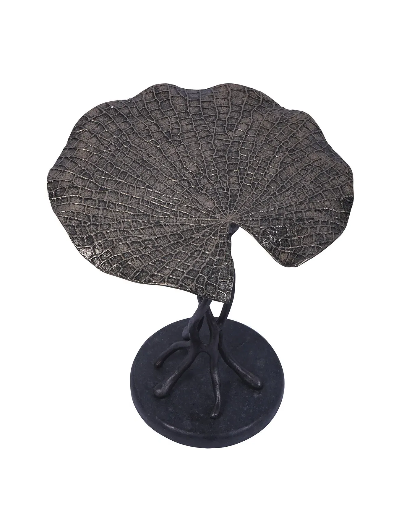 Leaf Side Table - Gold, Cast Aluminium
