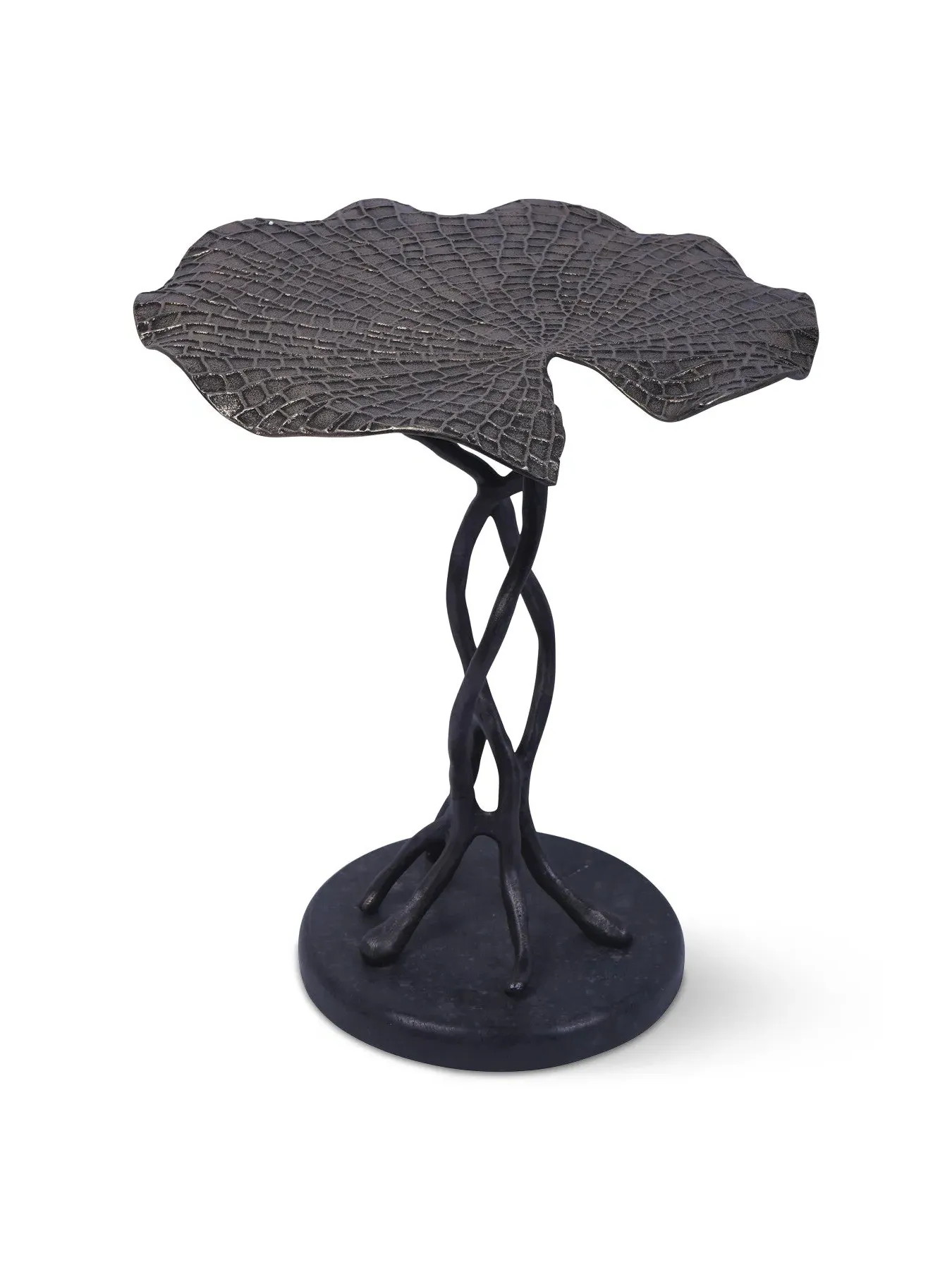 Leaf Side Table - Gold, Cast Aluminium image