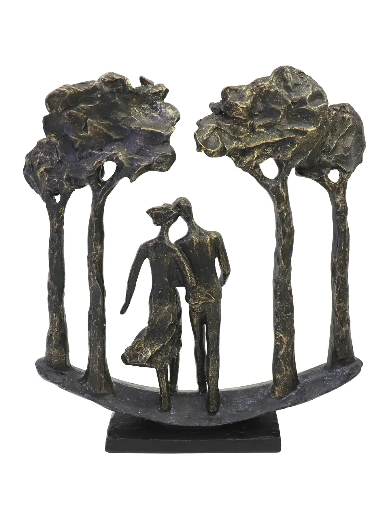 Lovers Arboretum Sculpture - Bronze
