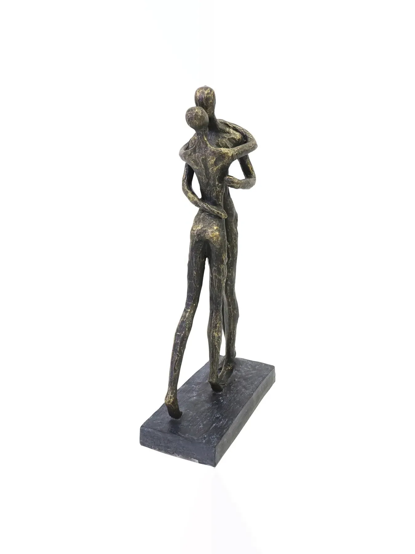 Lovers Embrace Sculpture - Bronze