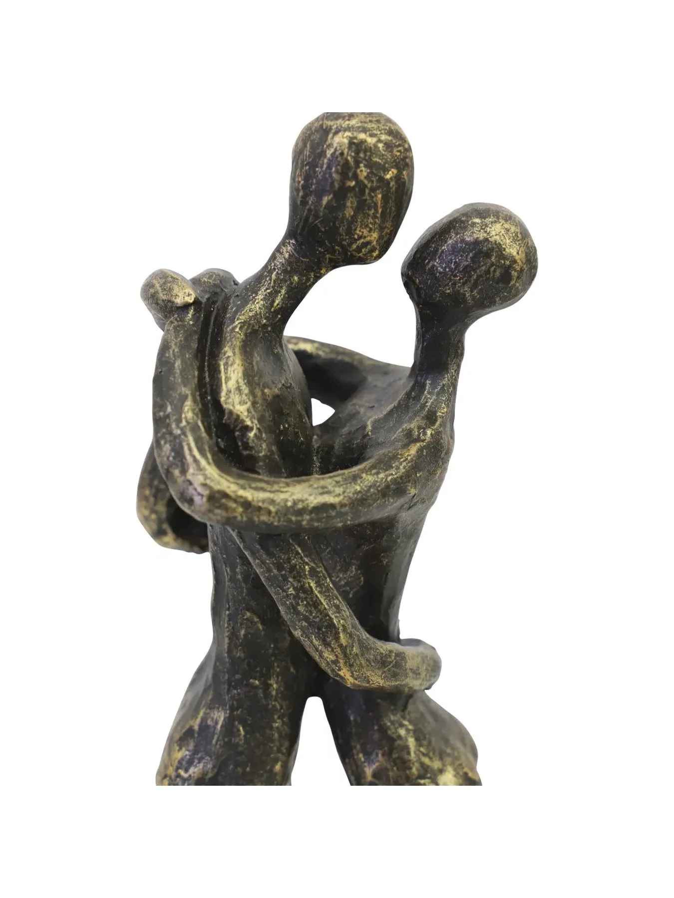 Lovers Embrace Sculpture - Bronze