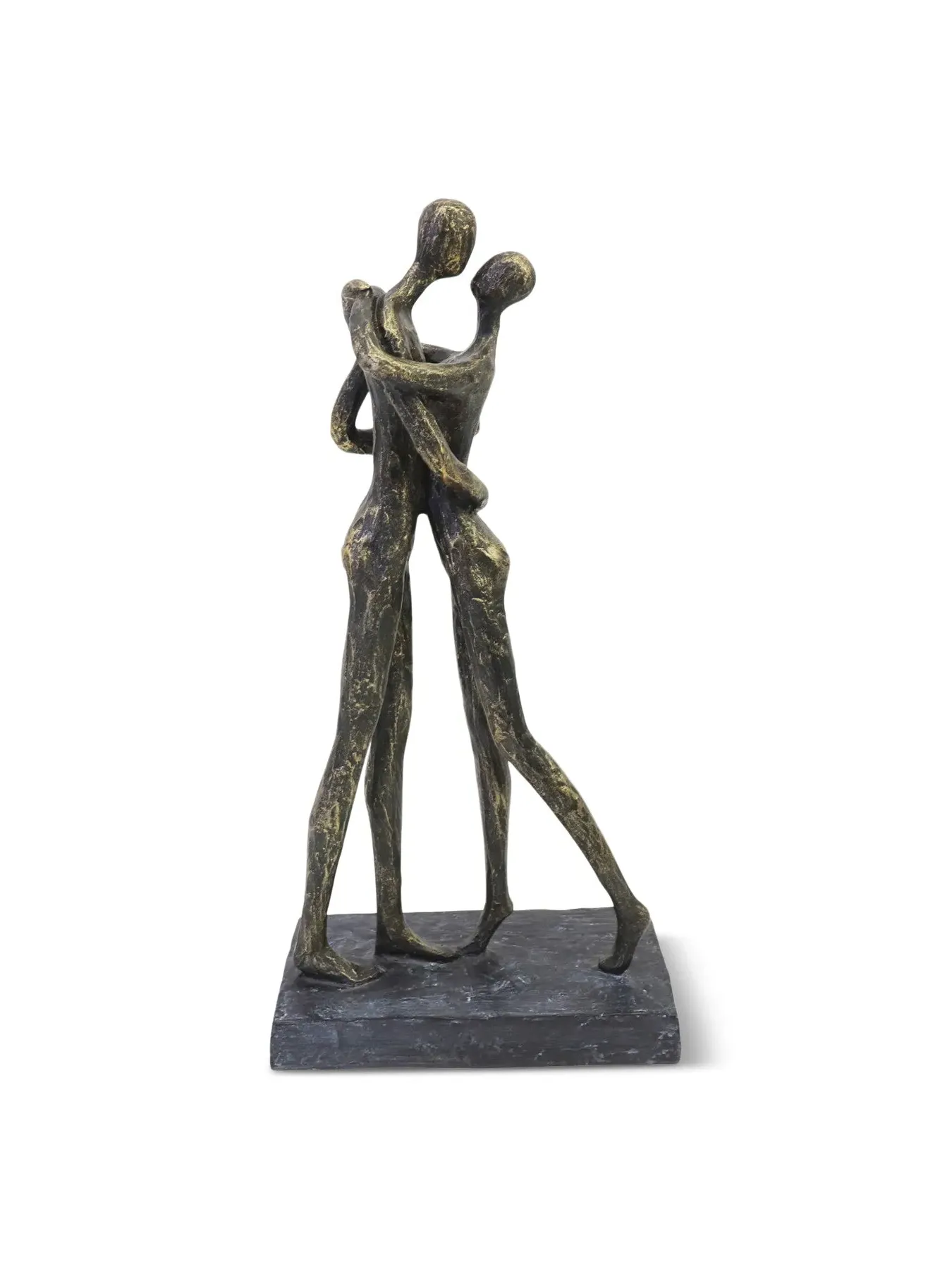 Lovers Embrace Sculpture - Bronze image
