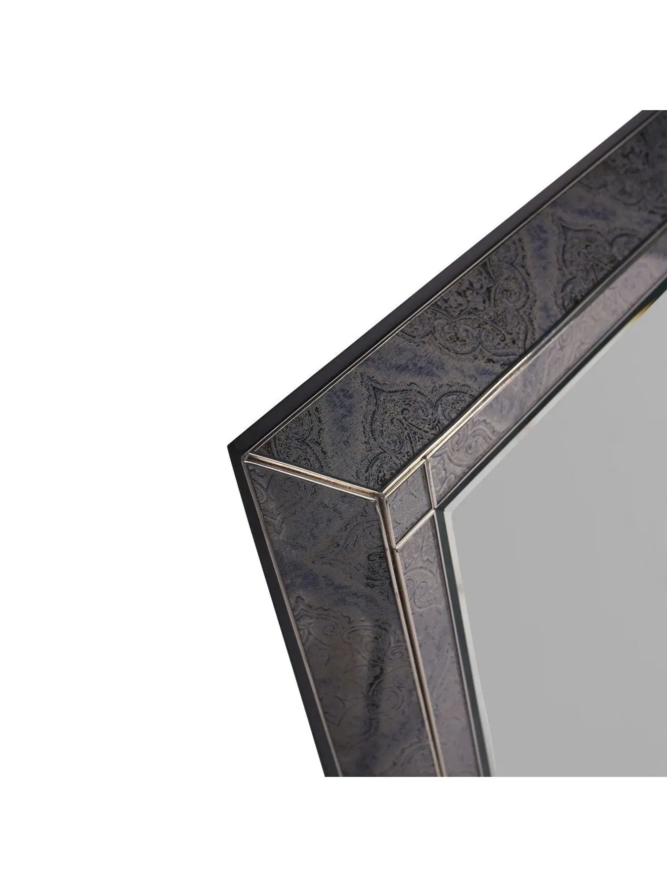 Mandala Pattern Mirror - Smoke