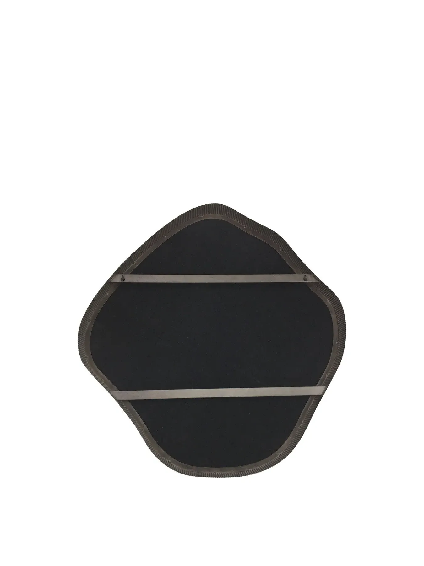 Medium Framed Mirror - Brown, Oak Wood