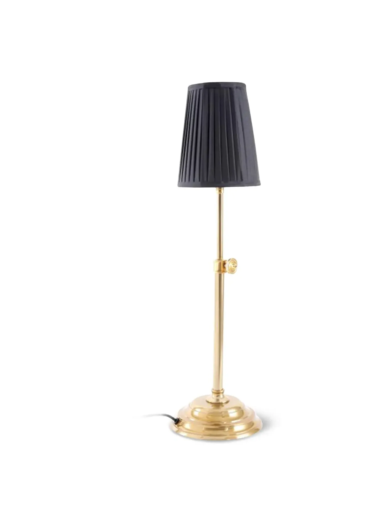 Mini Bistro Table Lamp with Shade - Black image